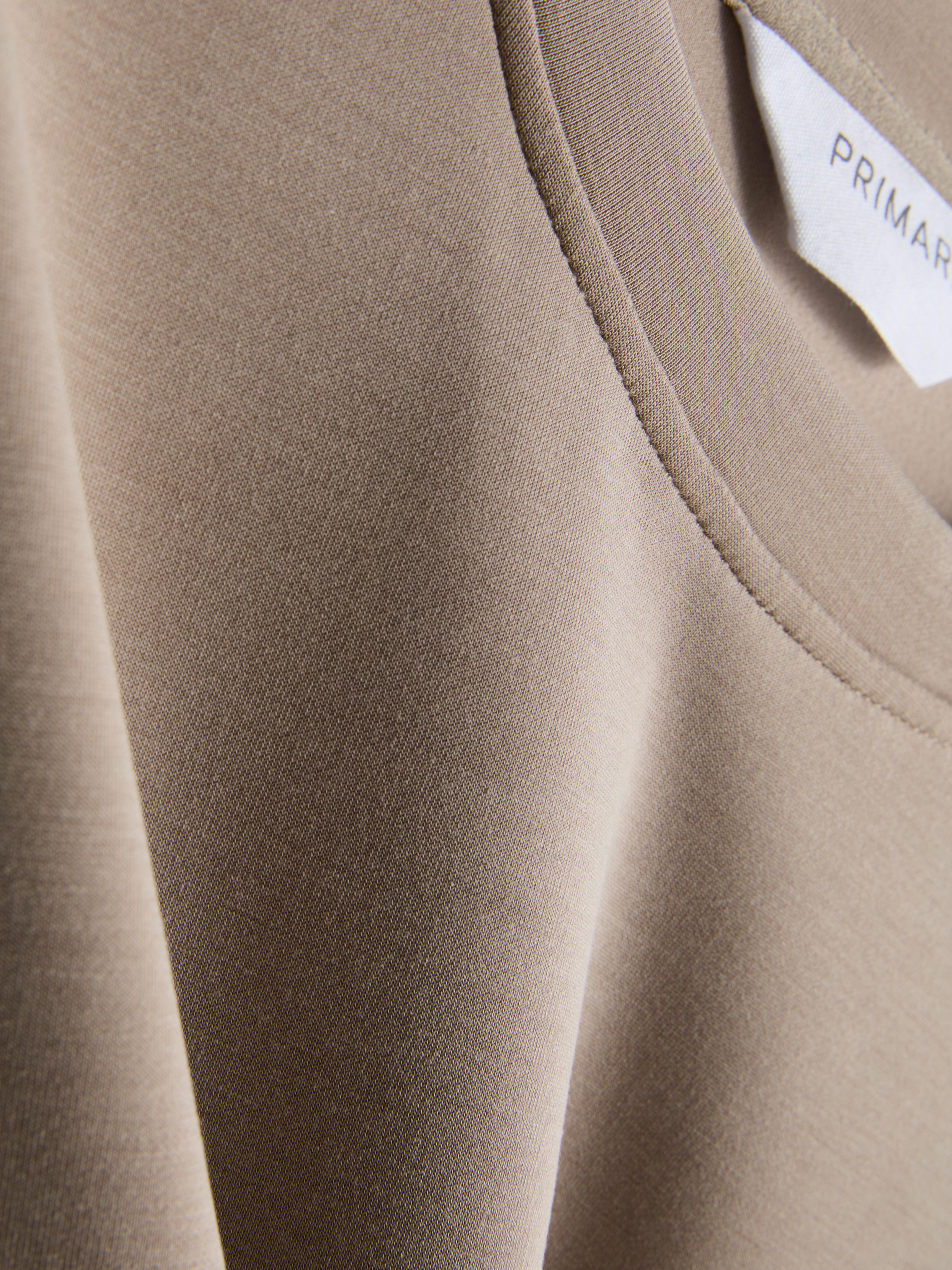 Sweatshirt van modalmix met ronde hals