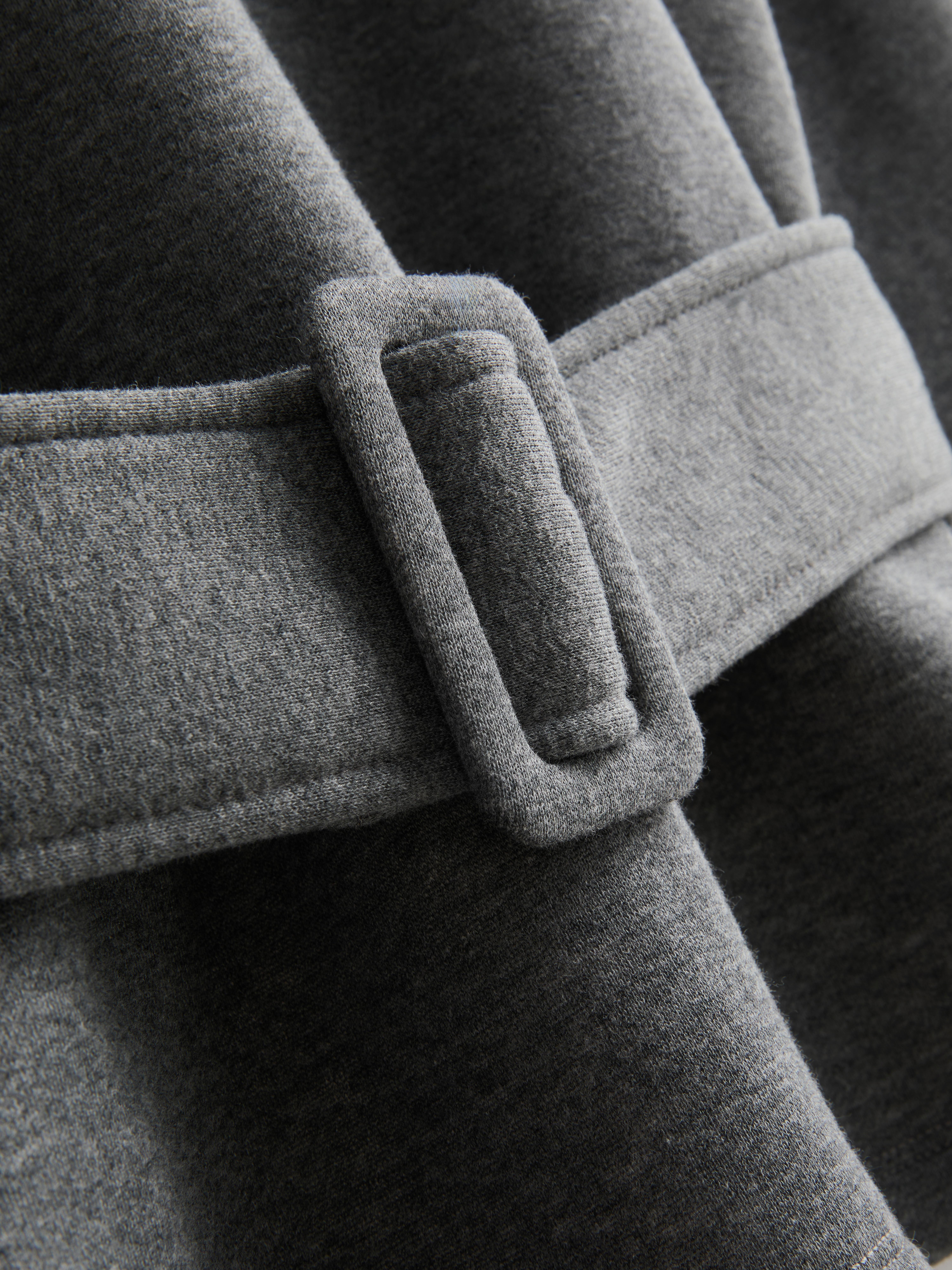 By Coleen Cotton Rich Belted Sweatshirt