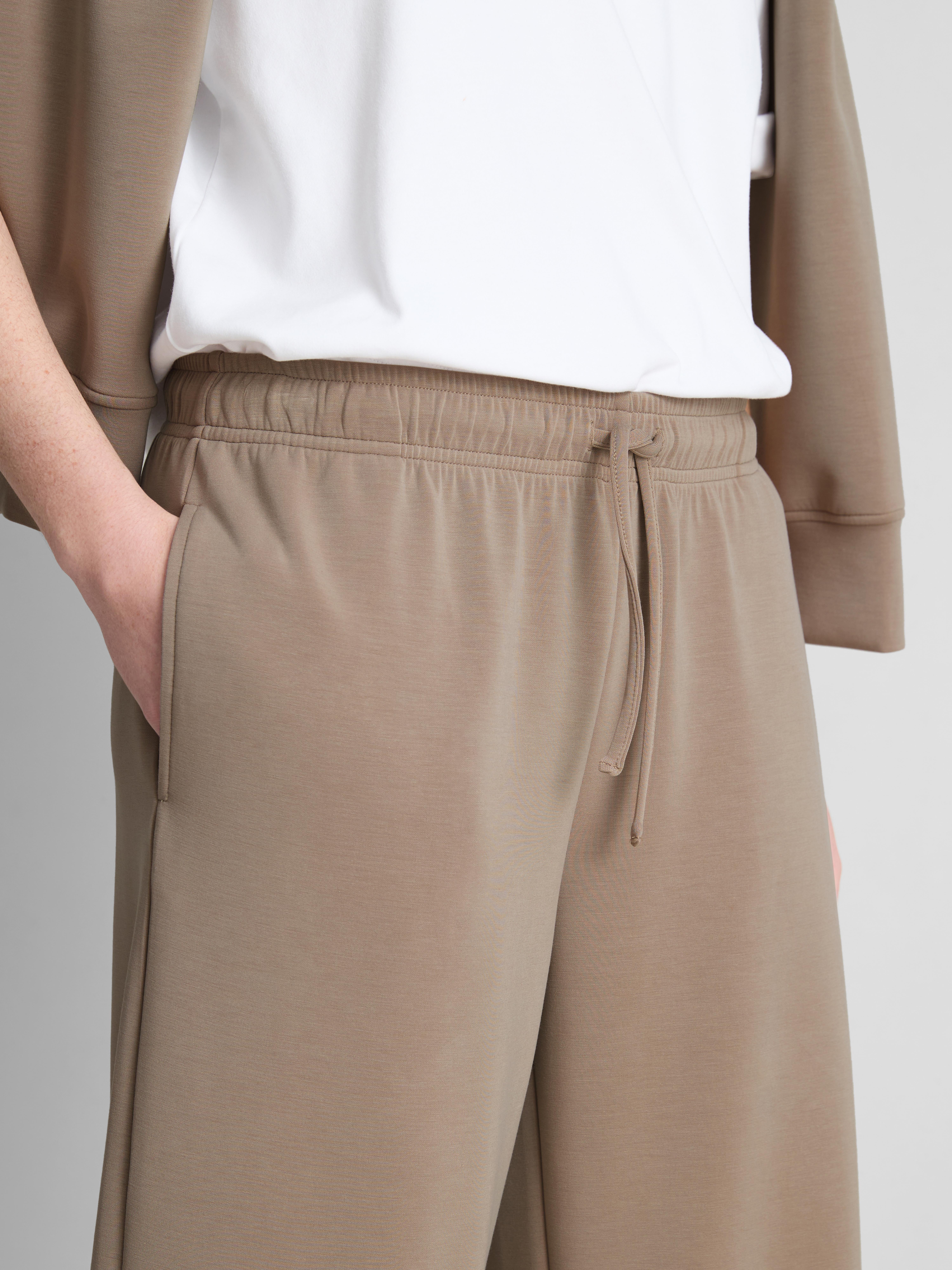 Modal Blend Wide Leg Joggers
