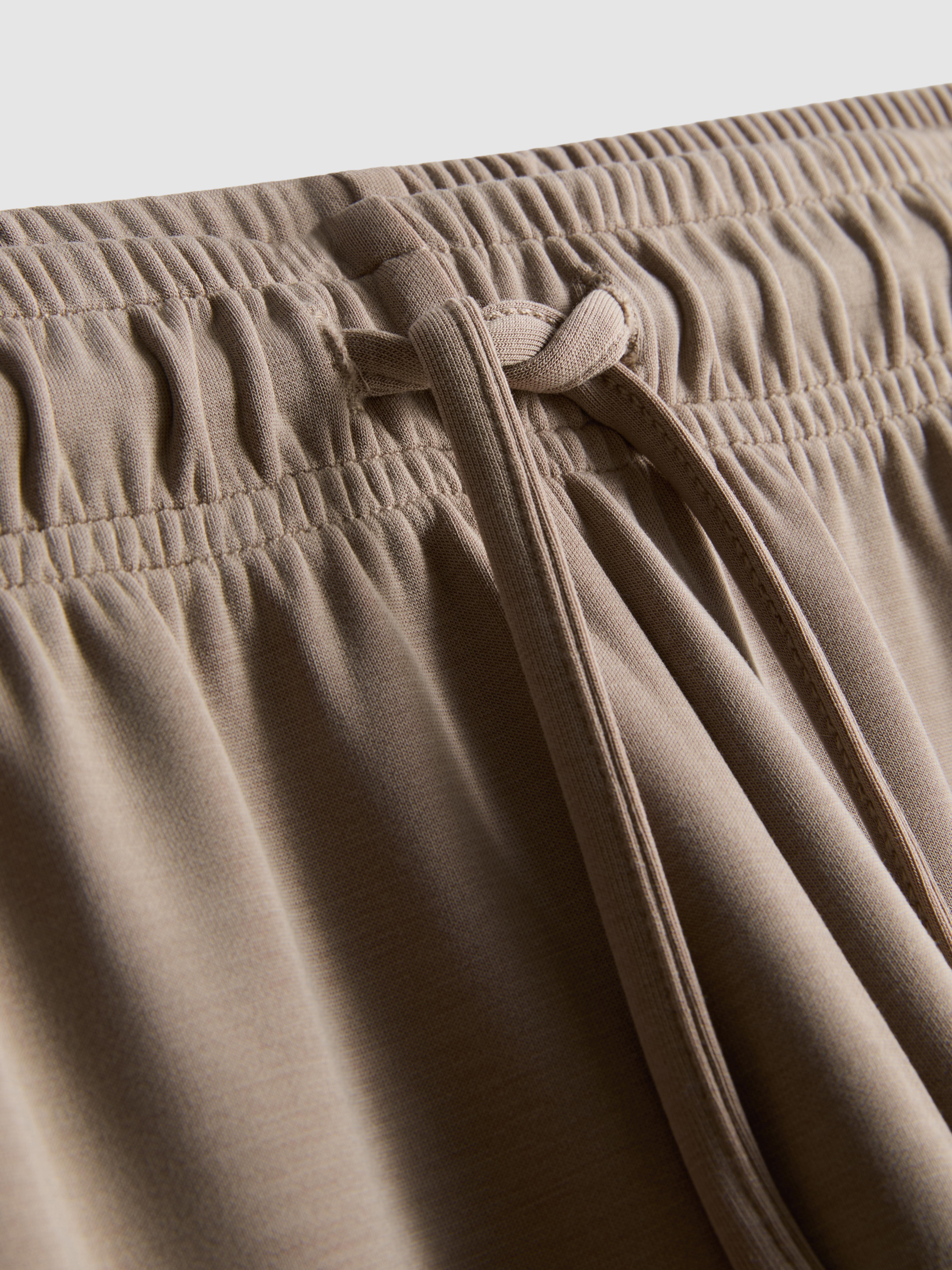 Modal Blend Wide Leg Joggers