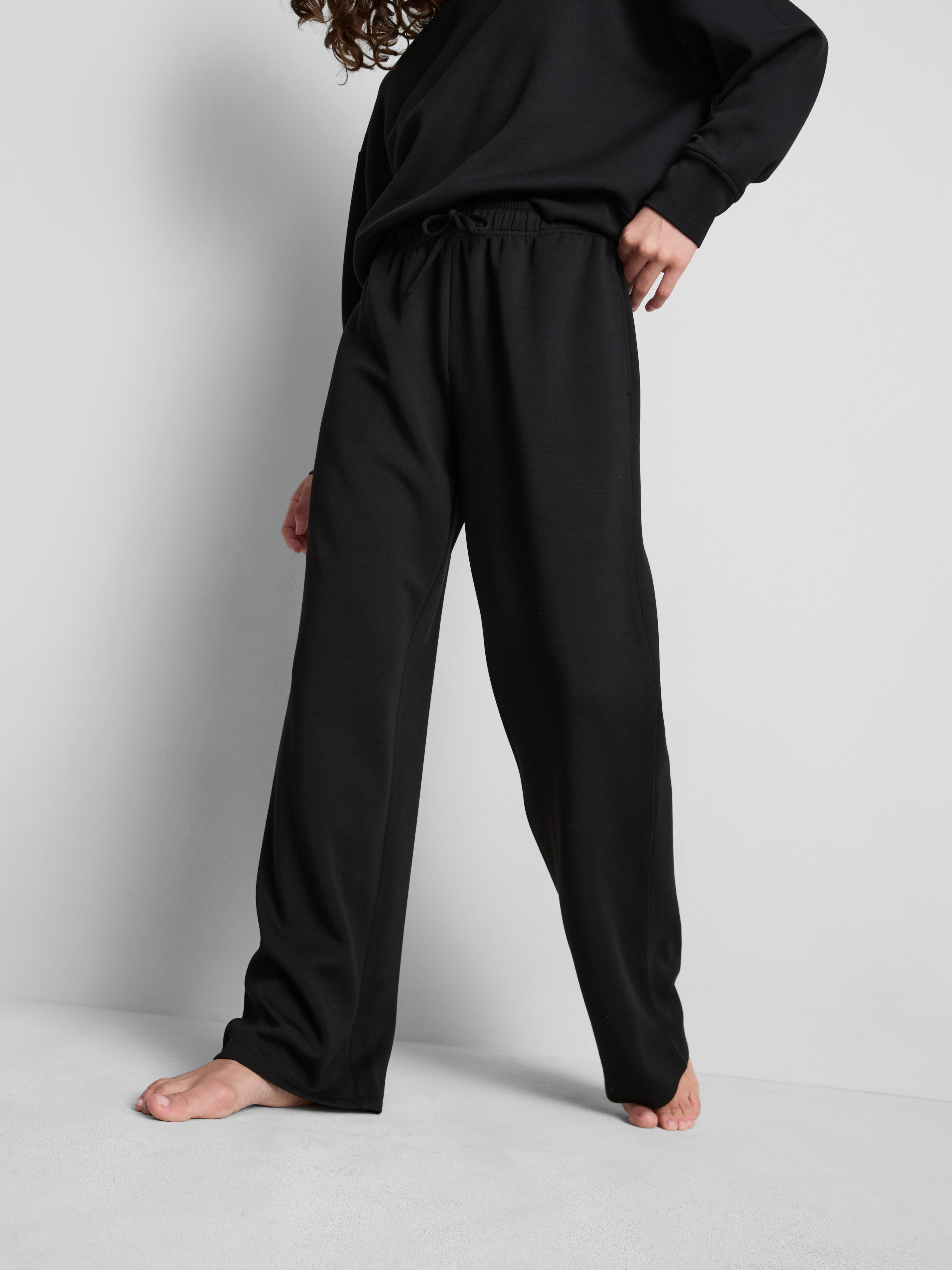 Pantaloni da tuta larghi in misto modal