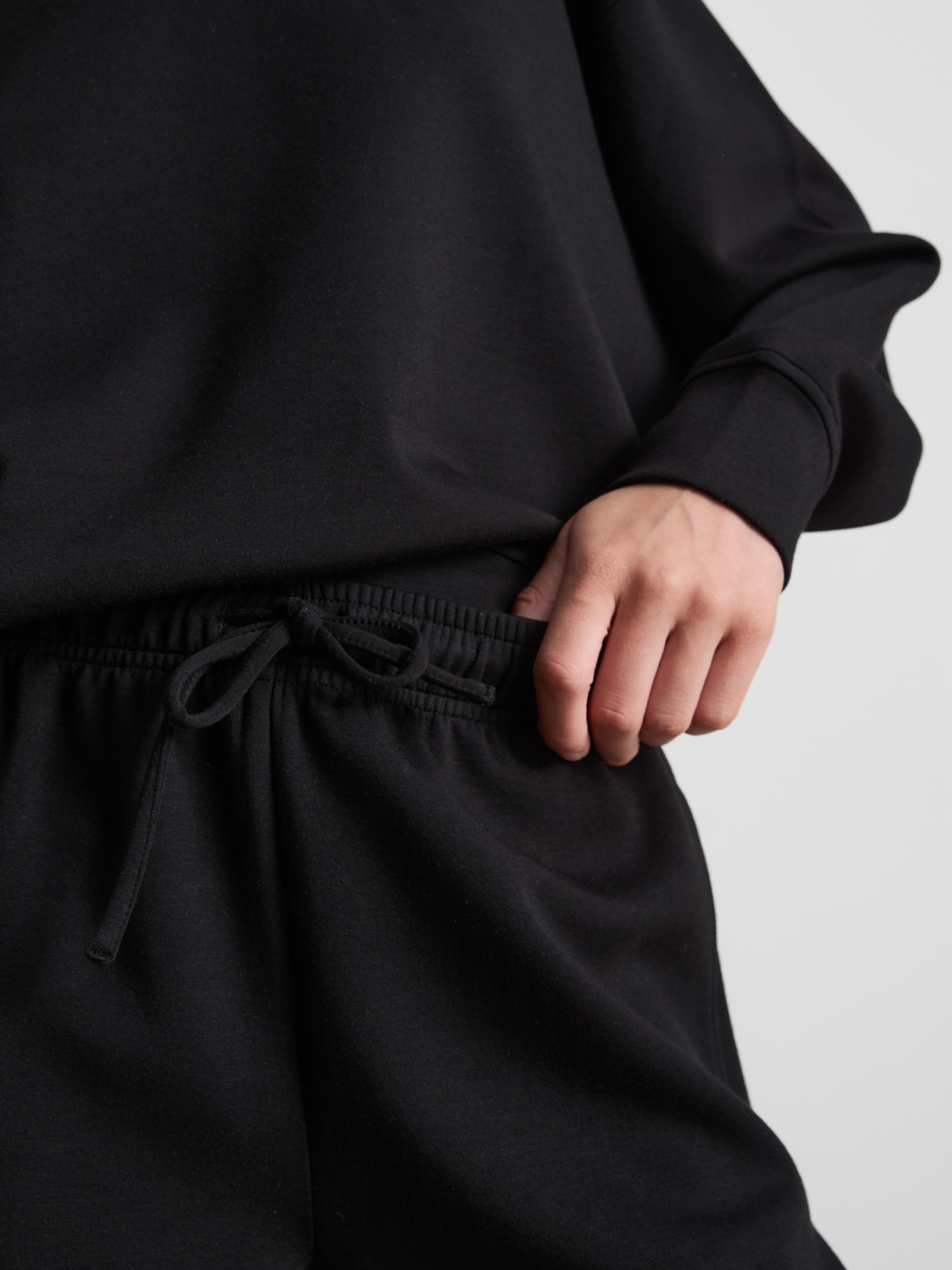 Pantaloni da tuta larghi in misto modal