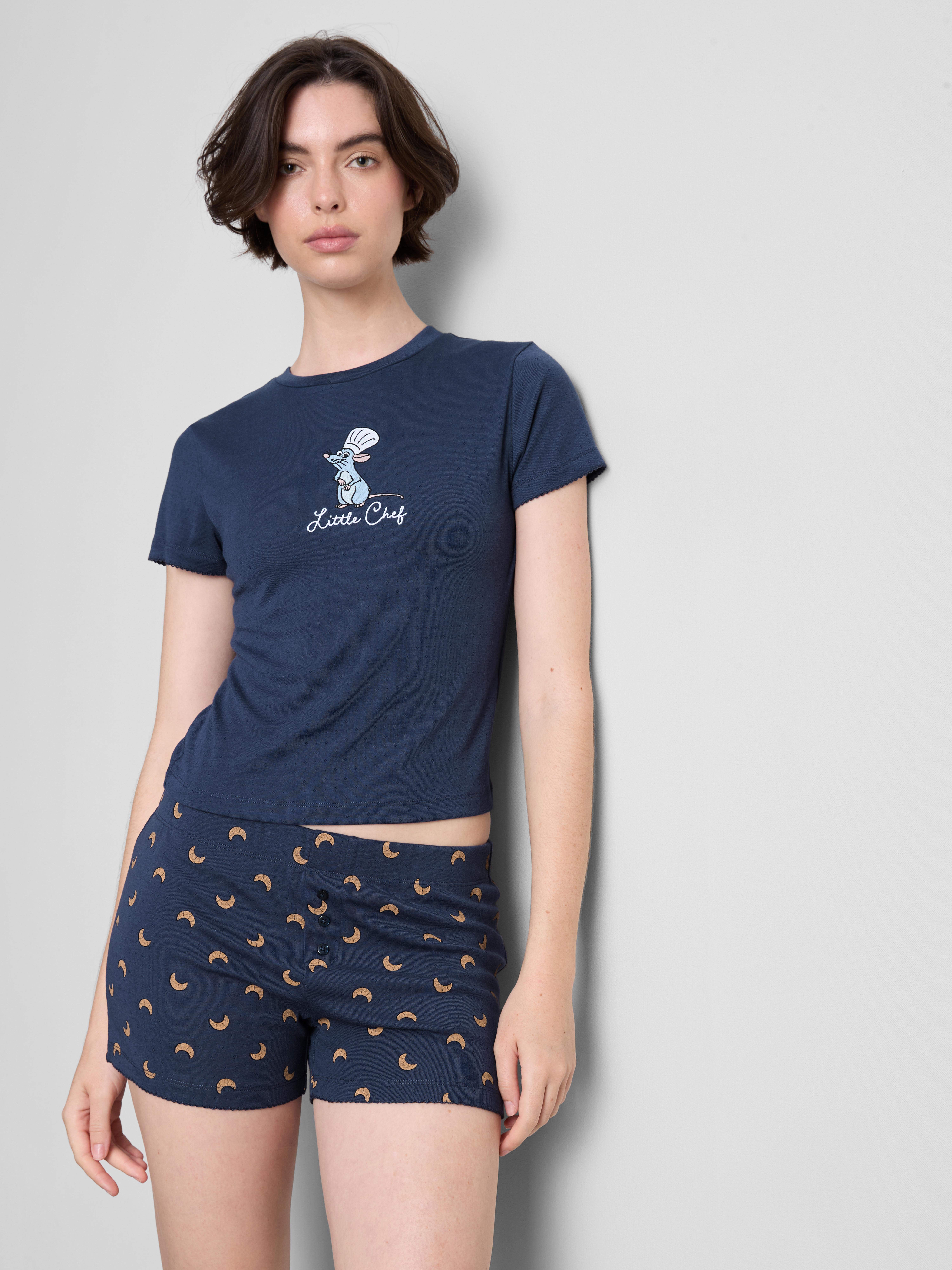Disney's Ratatouille Pointelle Shorty Pajamas