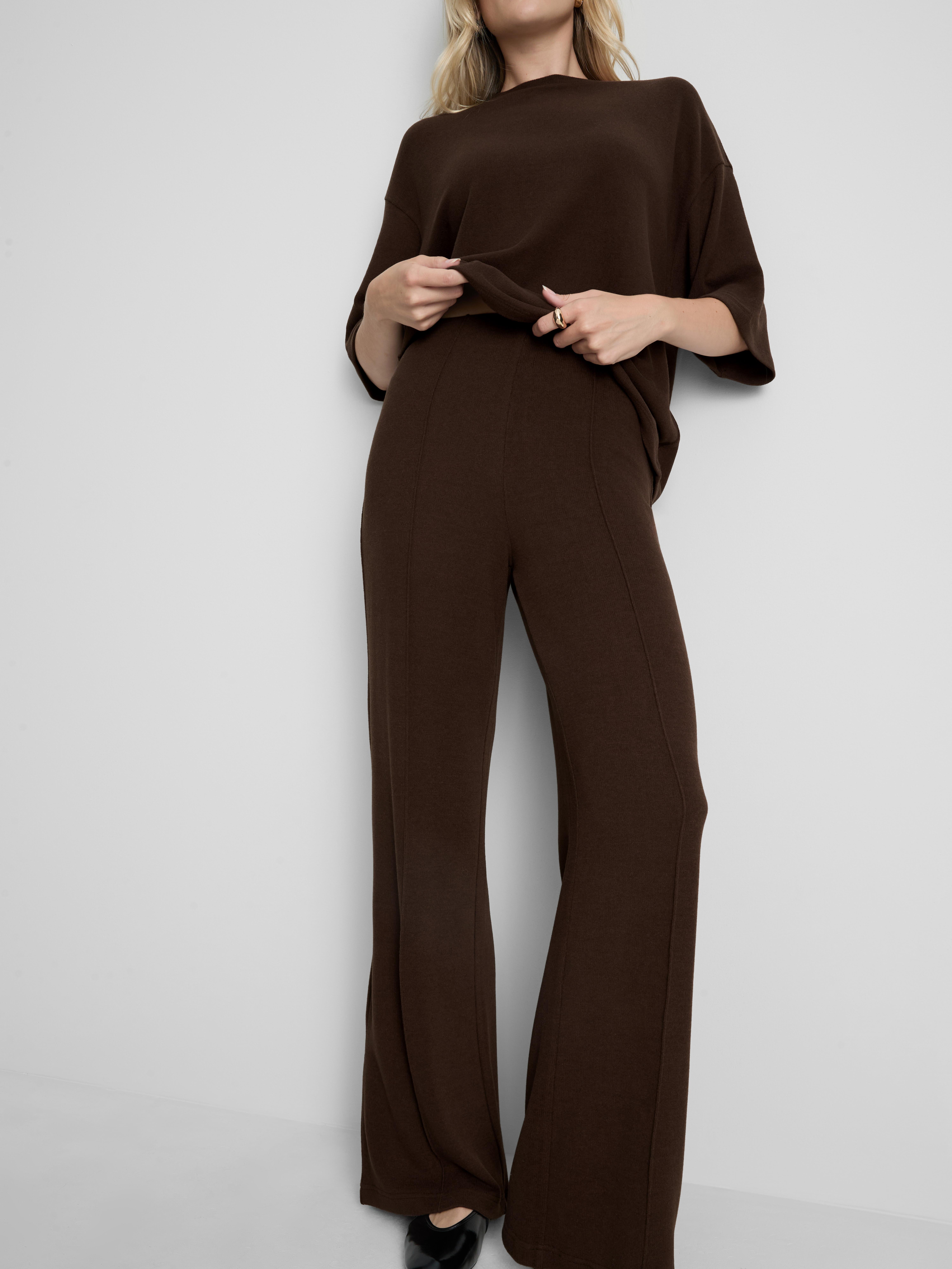 Cozy Wide Leg Sweatpants