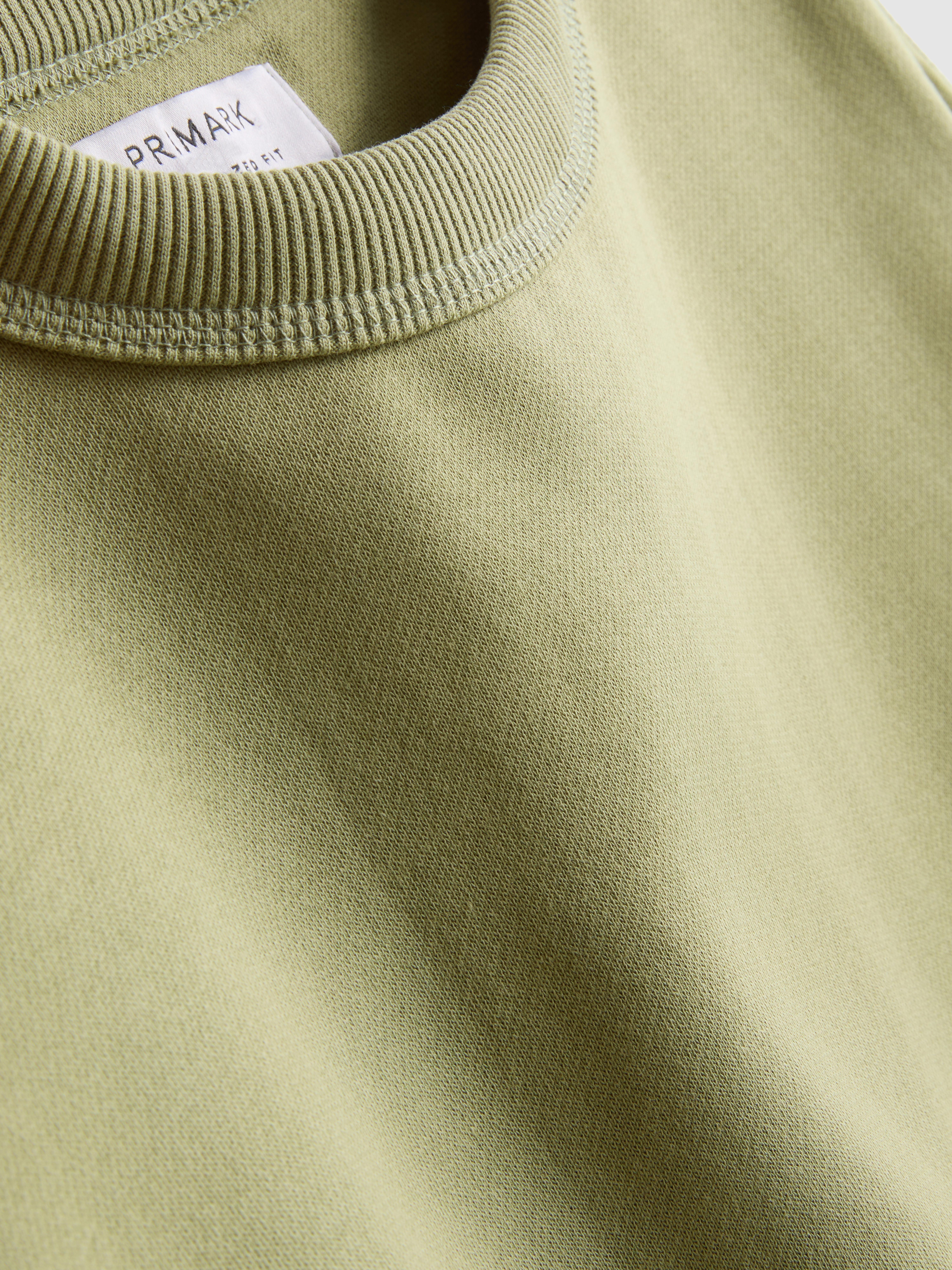 Cotton Rich Oversized Crew Neck Sweatshirt