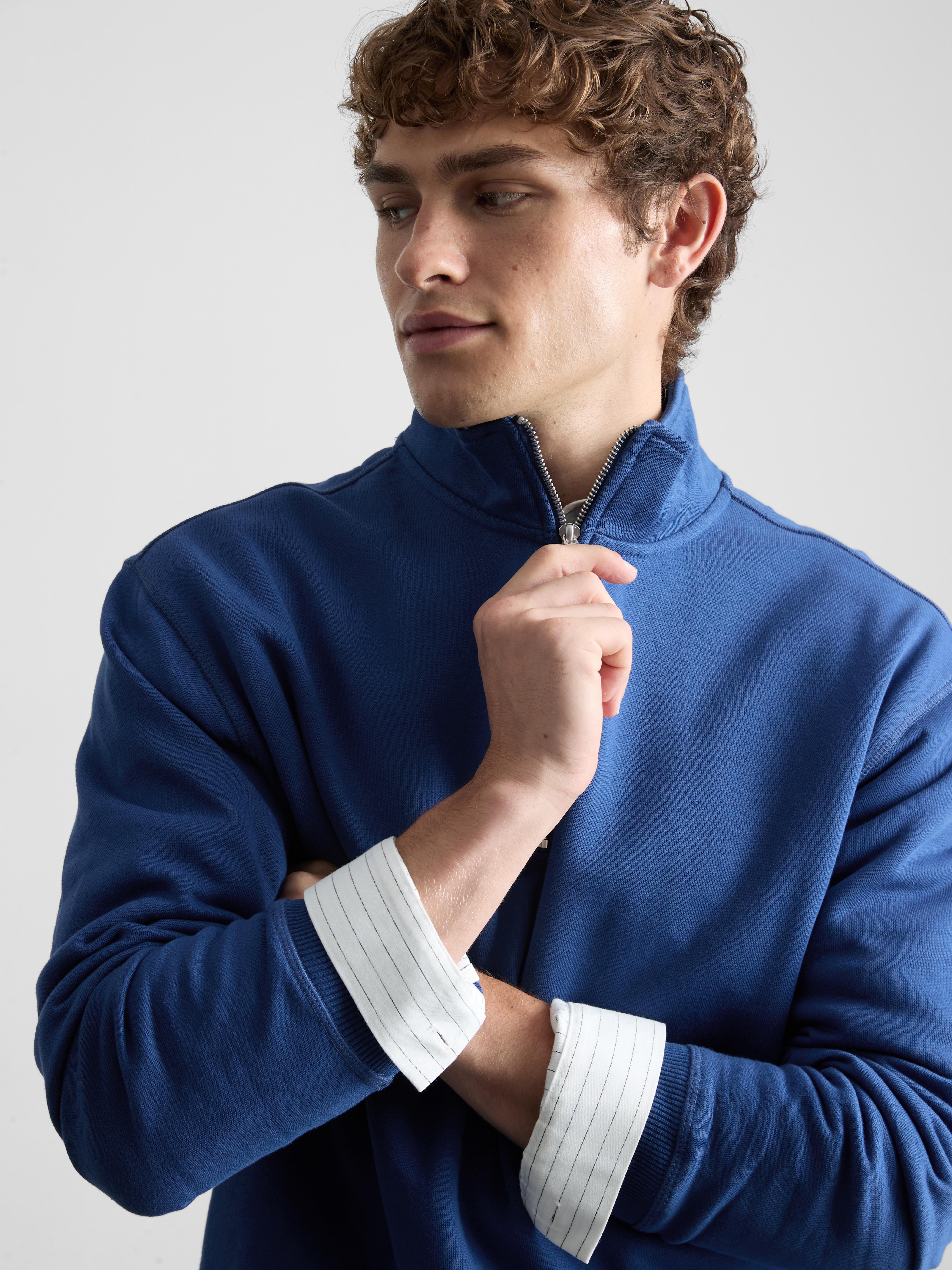 Sudadera con media cremallera