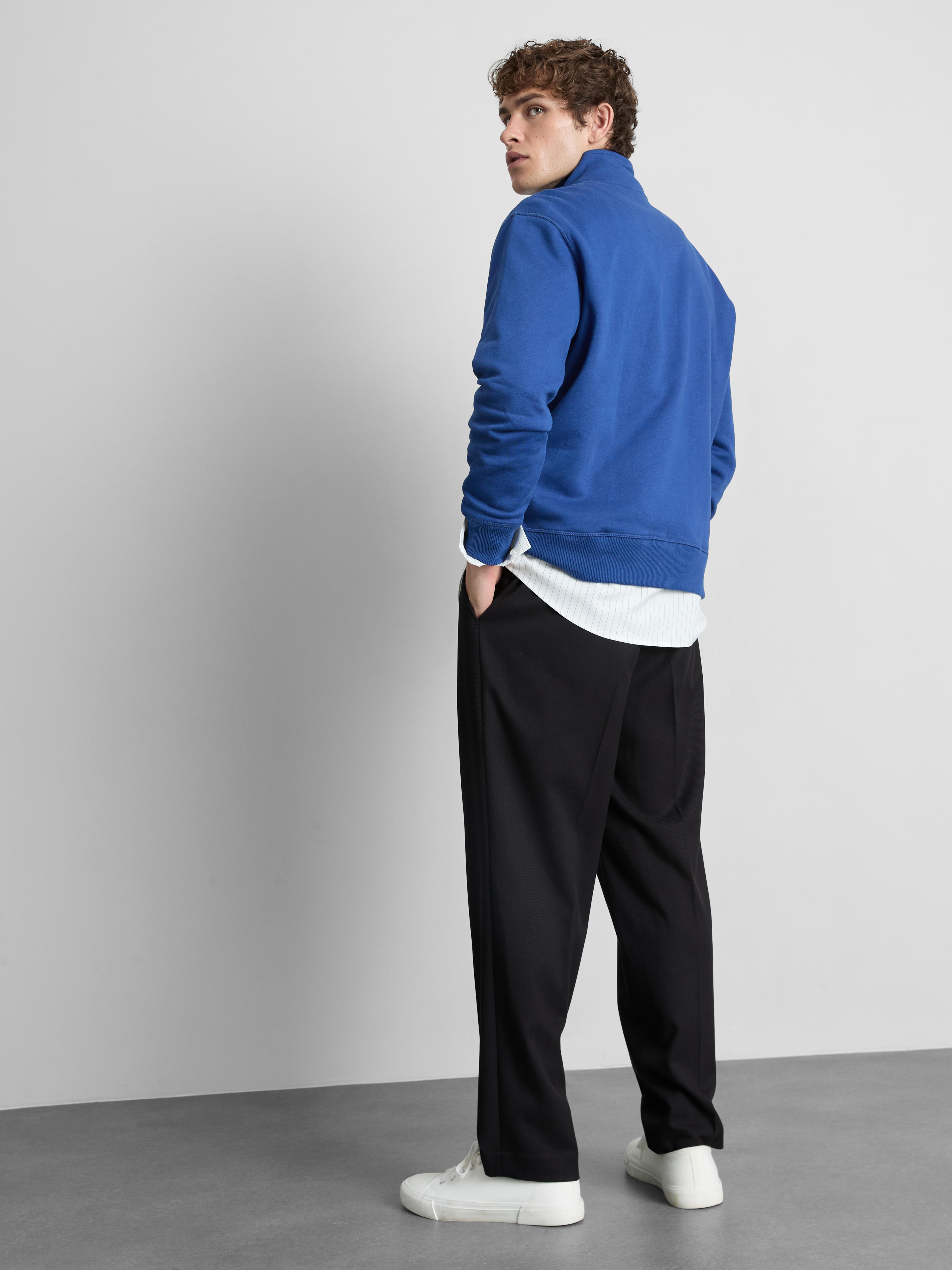 Sudadera con media cremallera