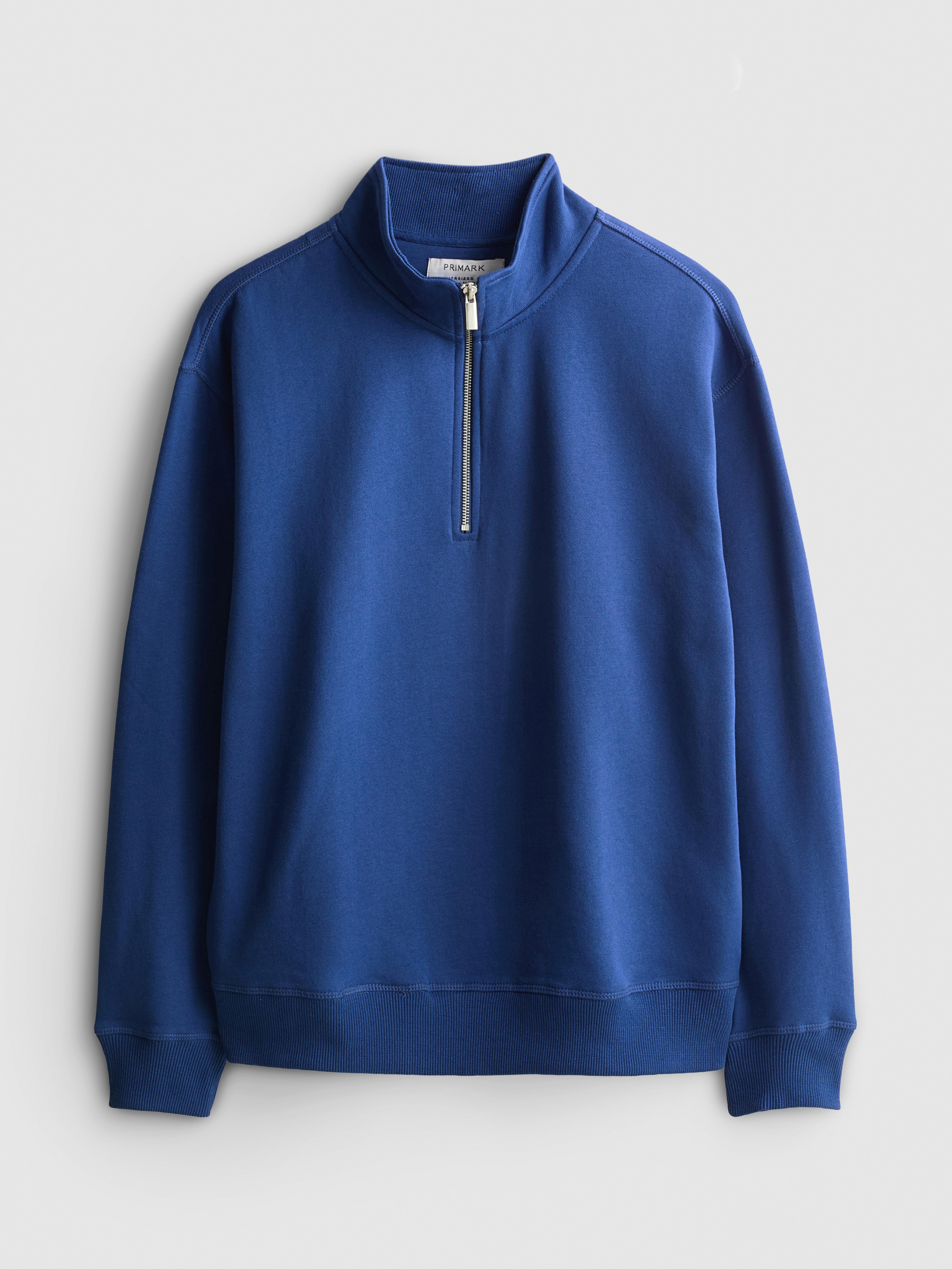 Sudadera con media cremallera