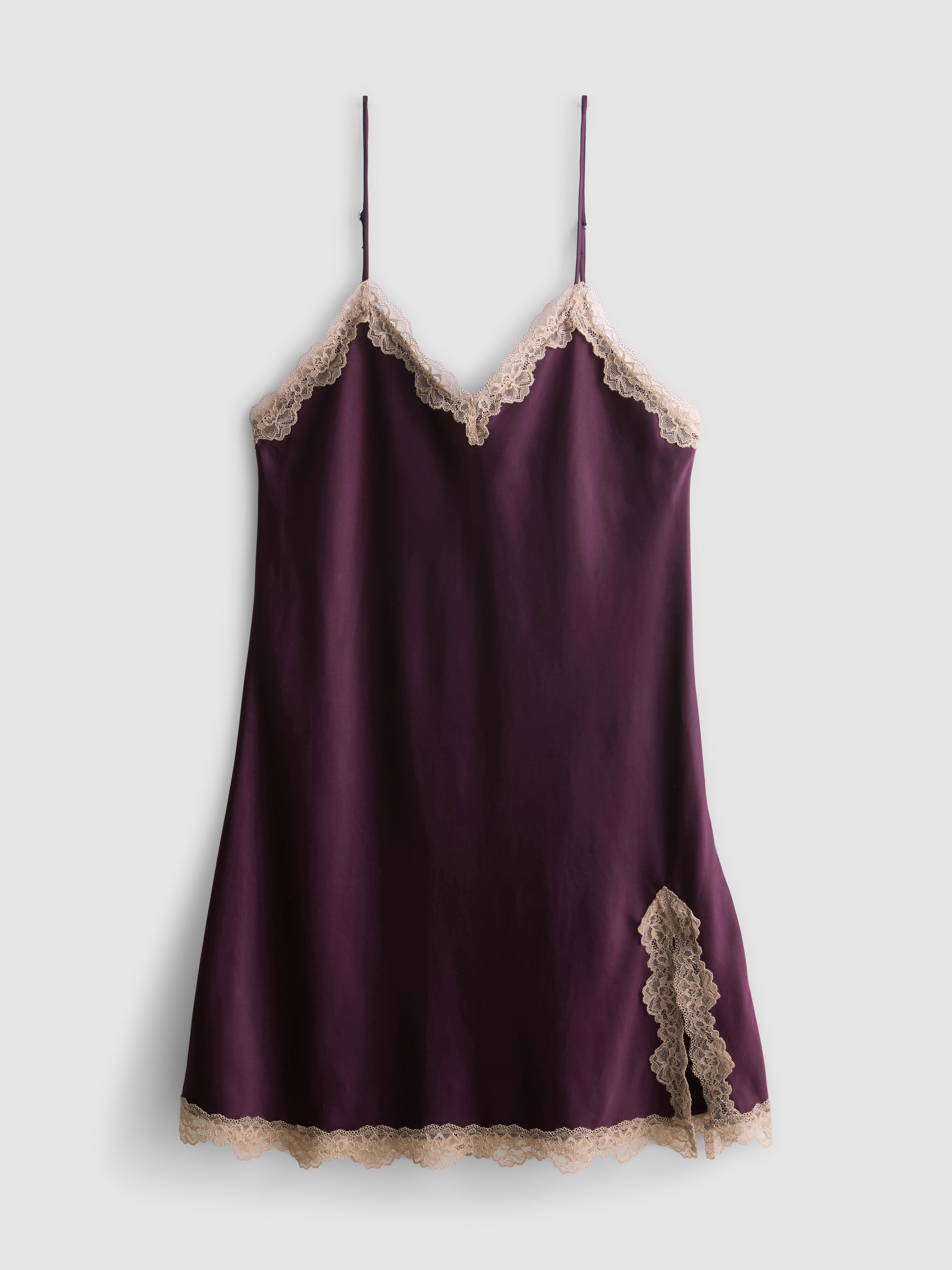 Lace Trim Chemise