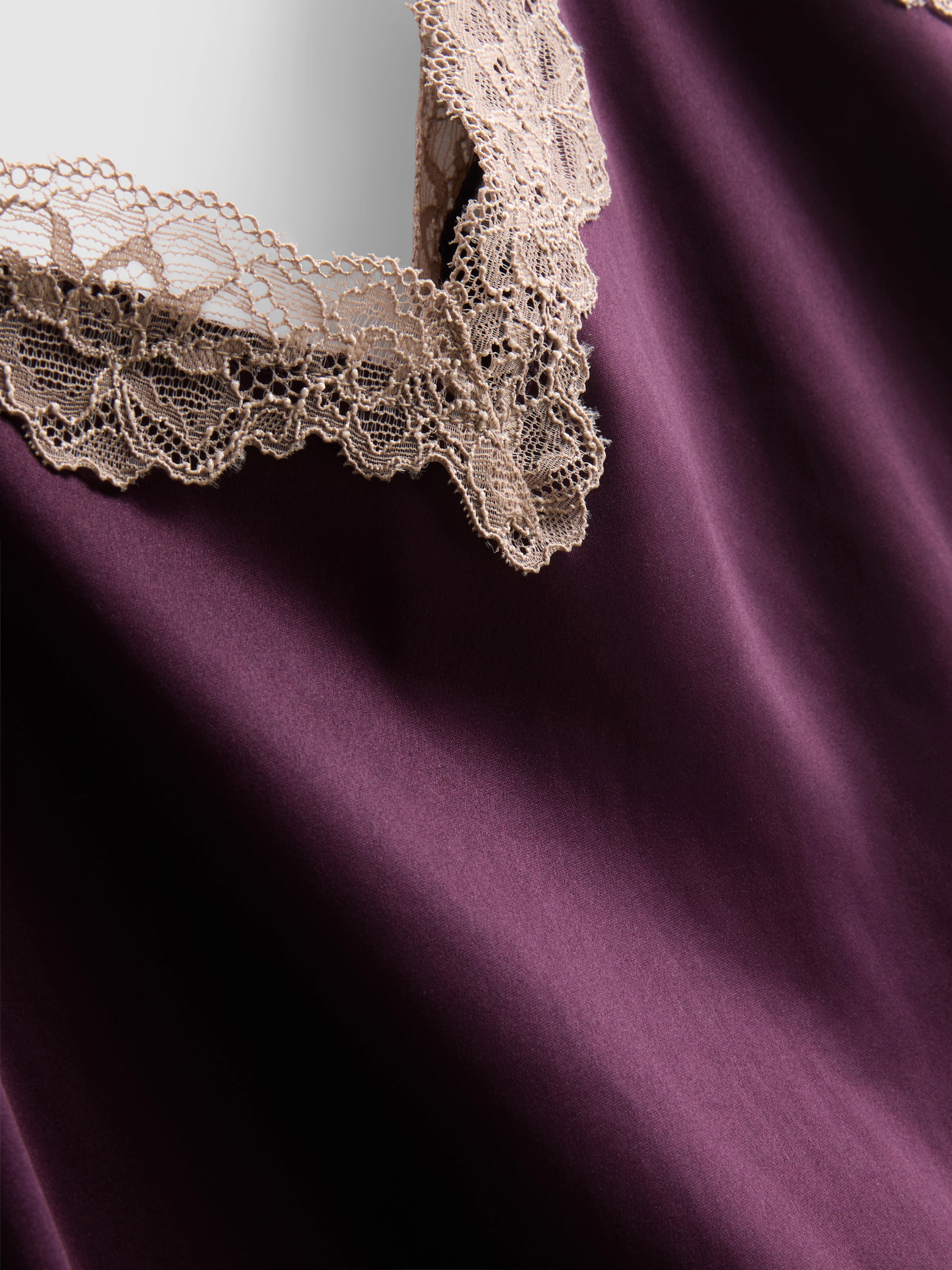Lace Trim Cami Top