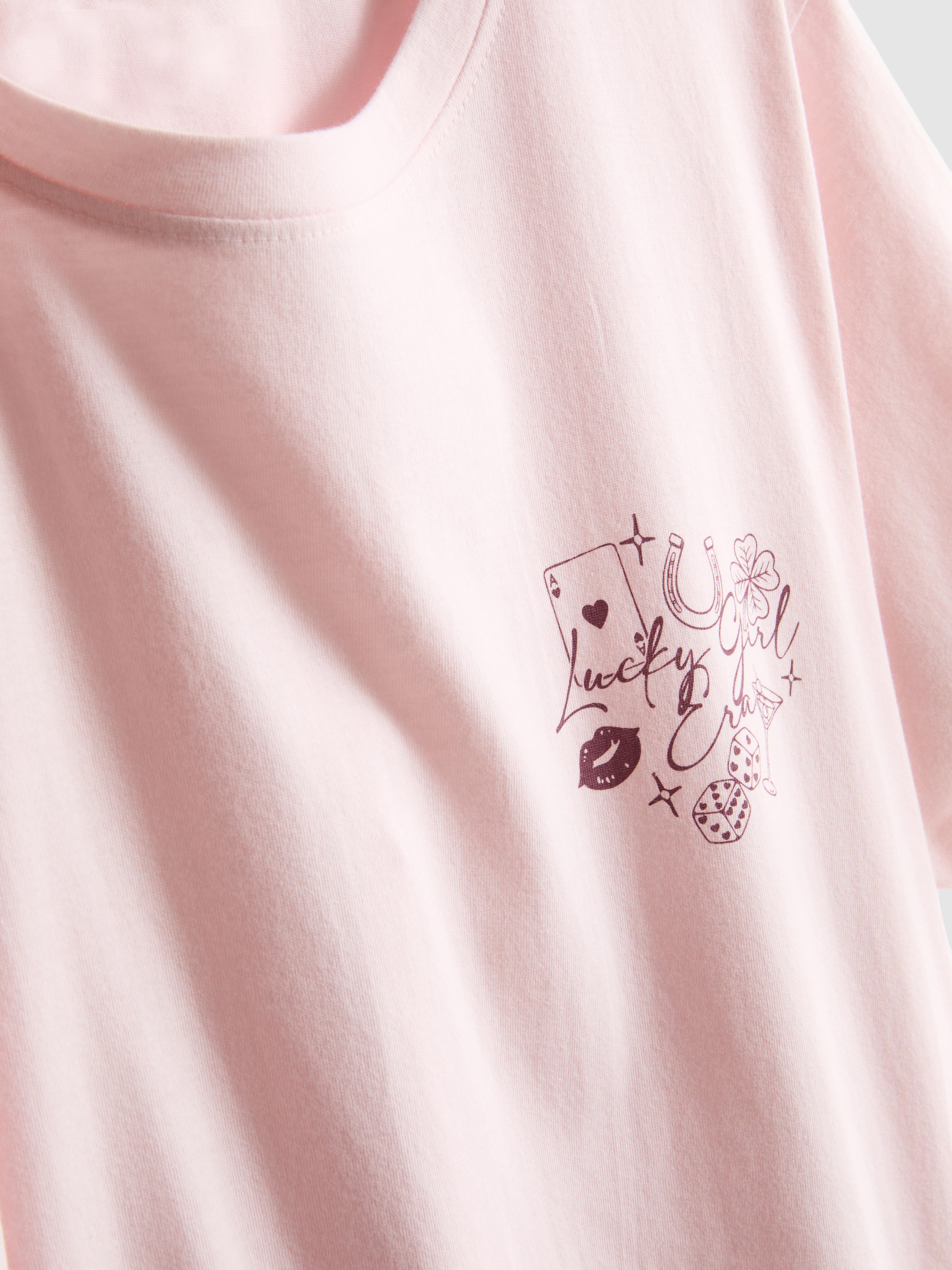 Pure Cotton Graphic Sleep Tee