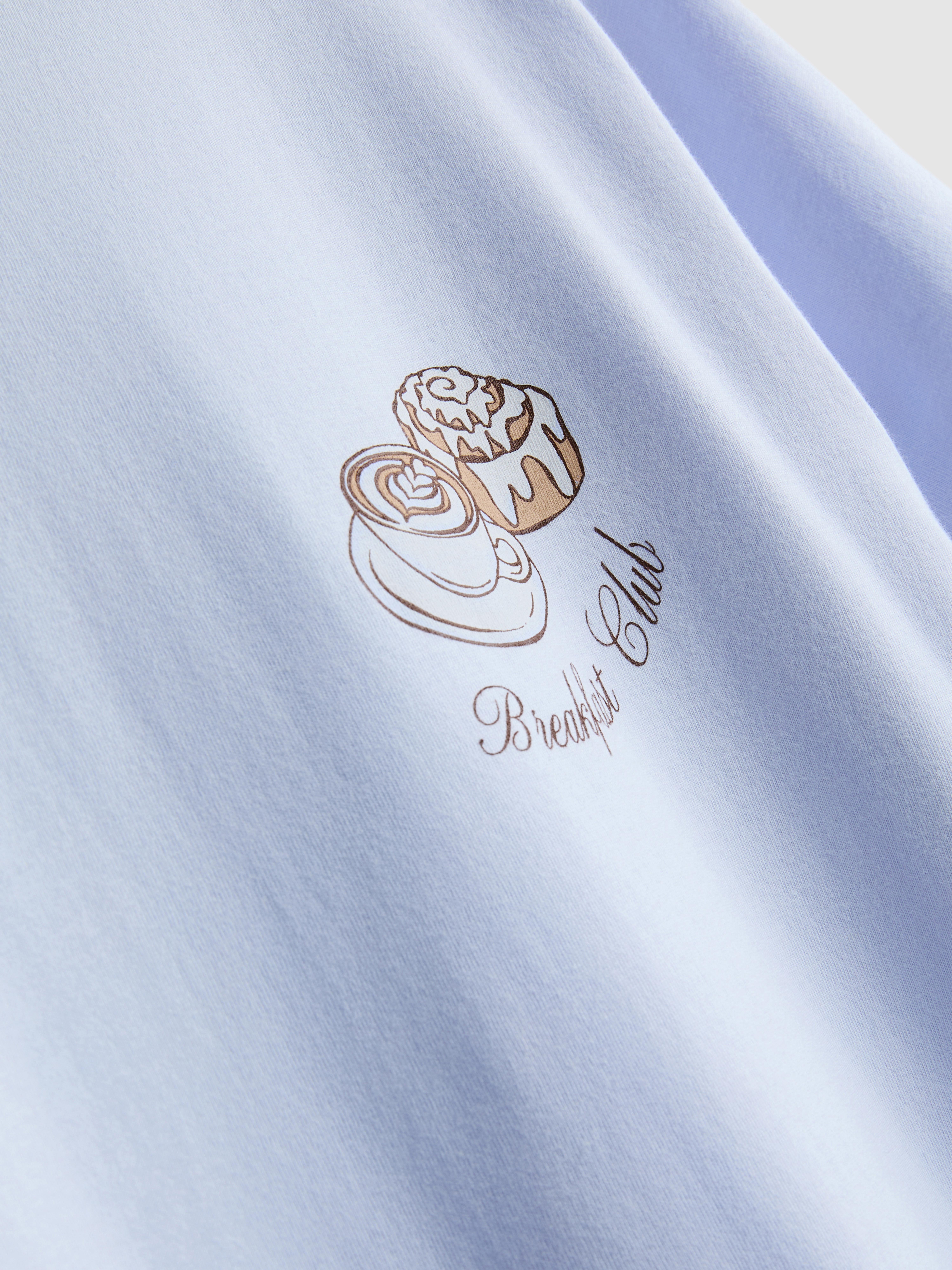 Pure Cotton Graphic Sleep Tee