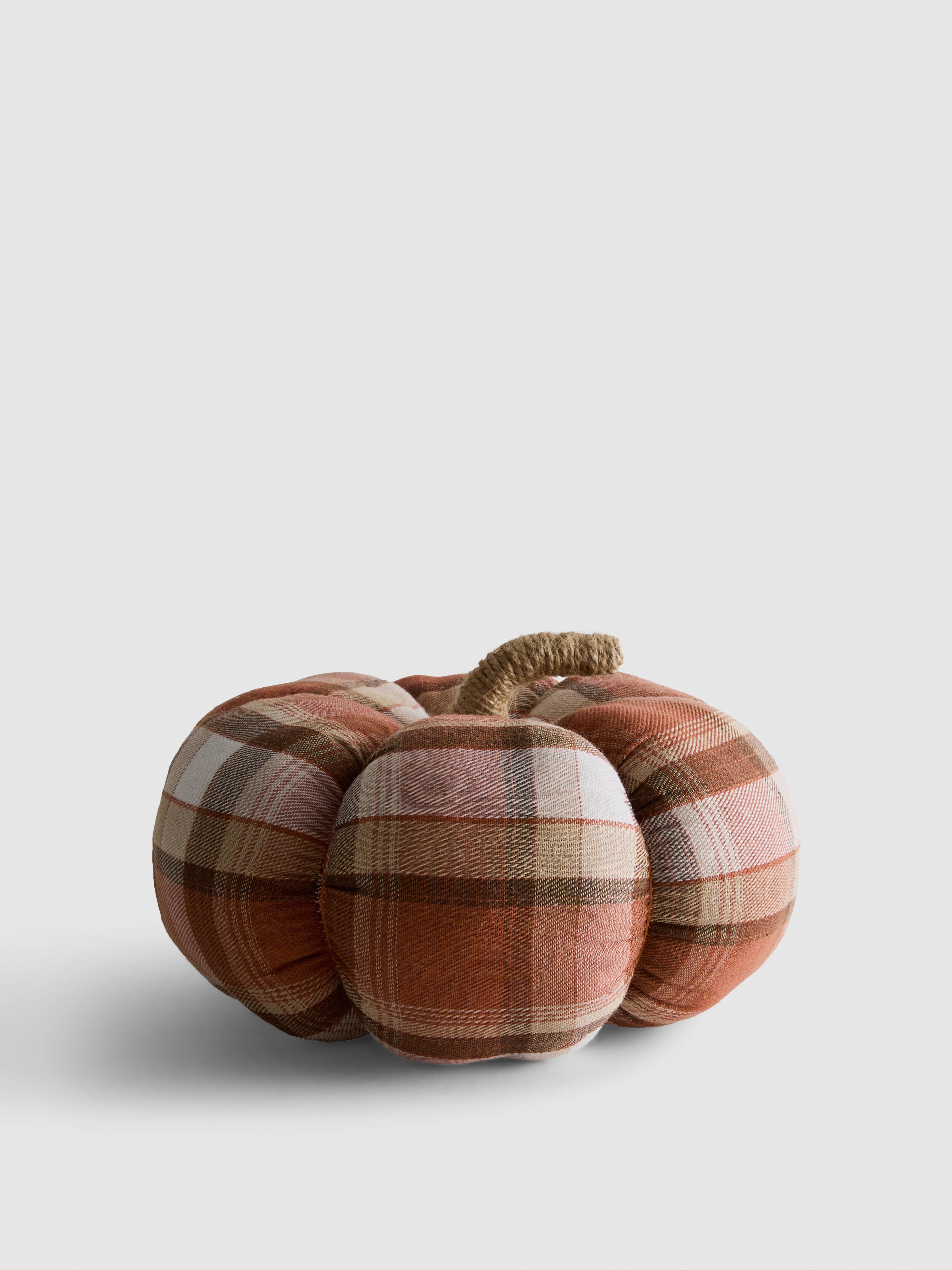 Check Pumpkin Decoration