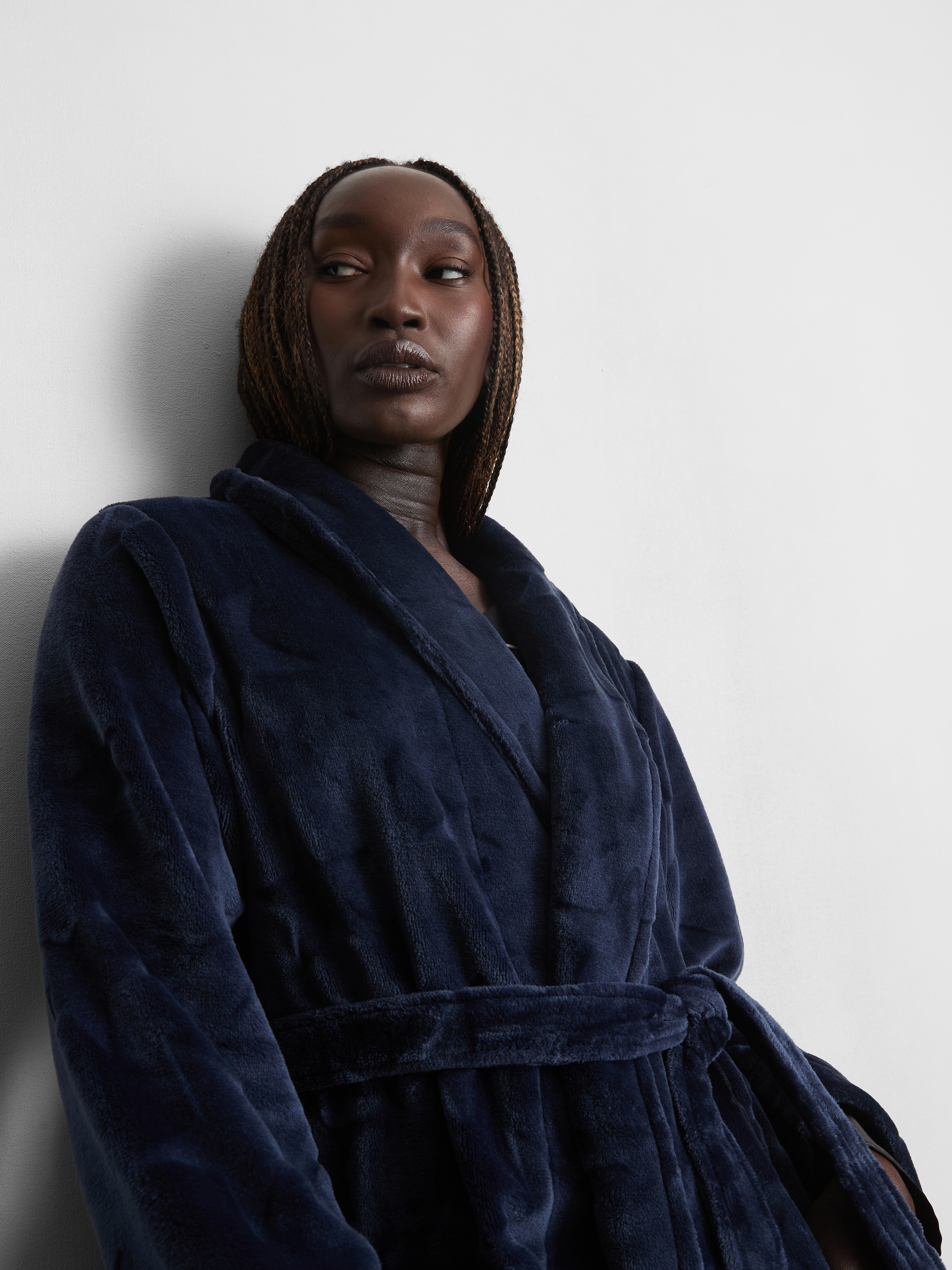 Plush Maxi Bath Robe