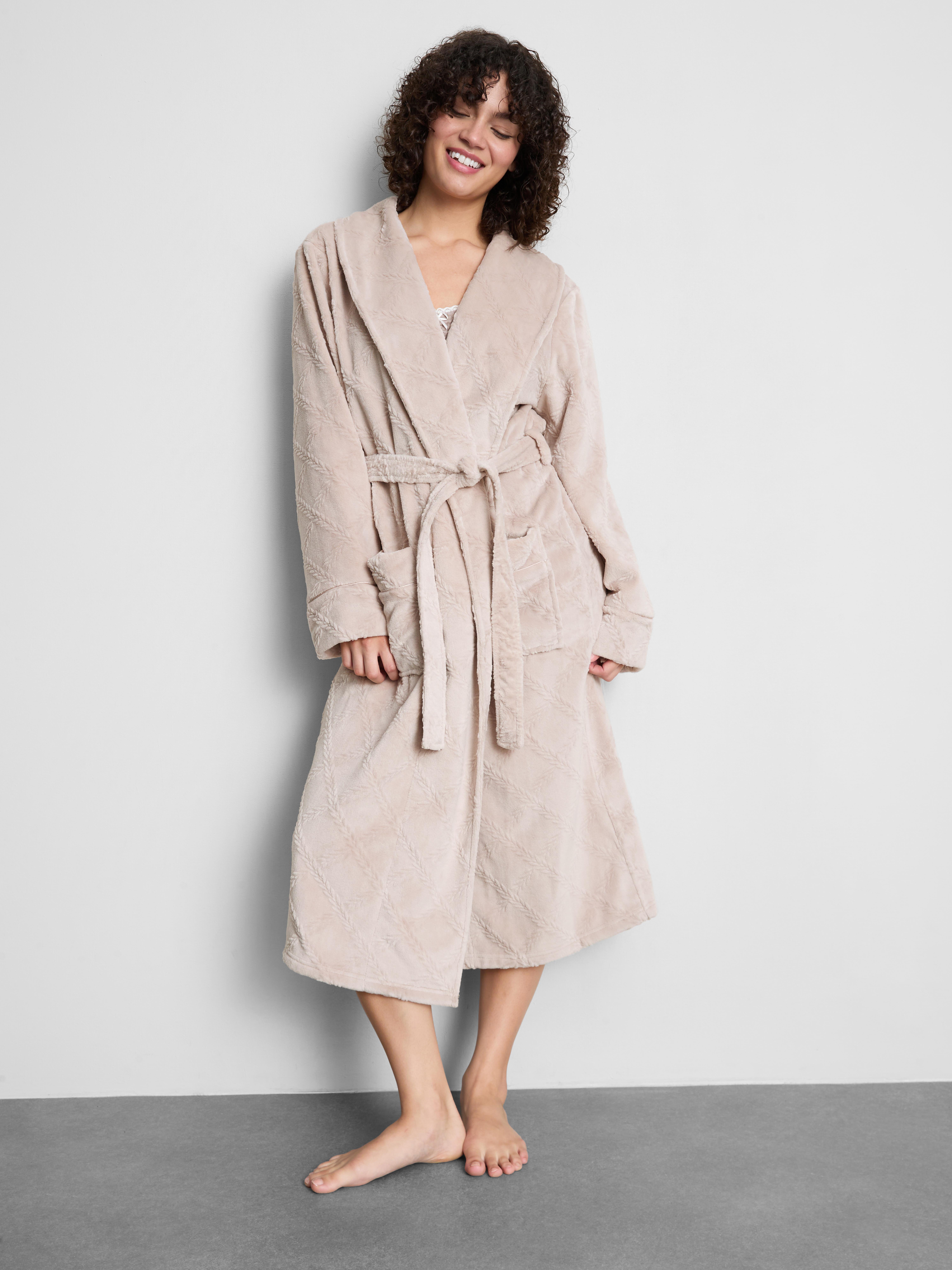 Plush Maxi Dressing Gown