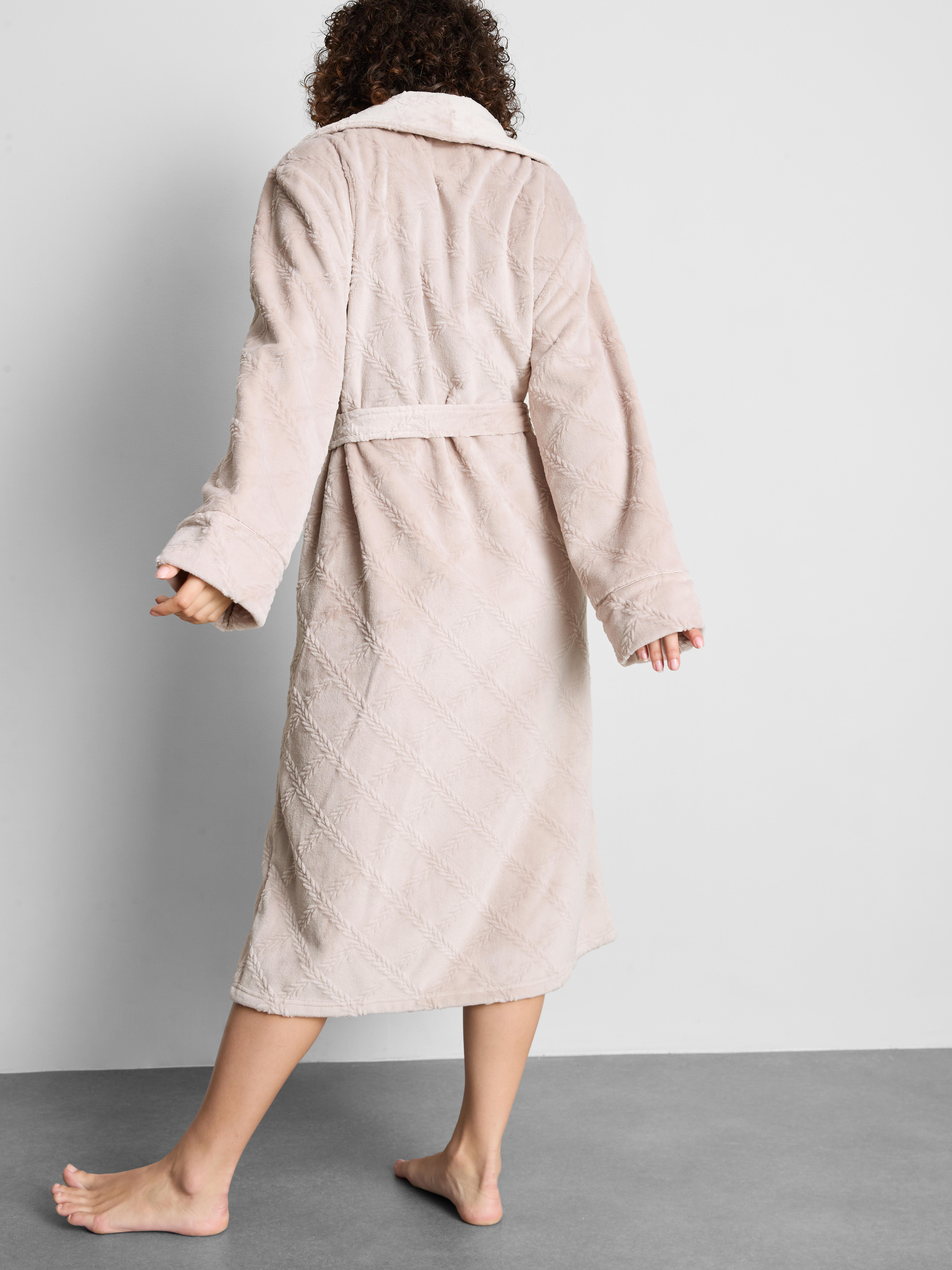 Plush Maxi Dressing Gown