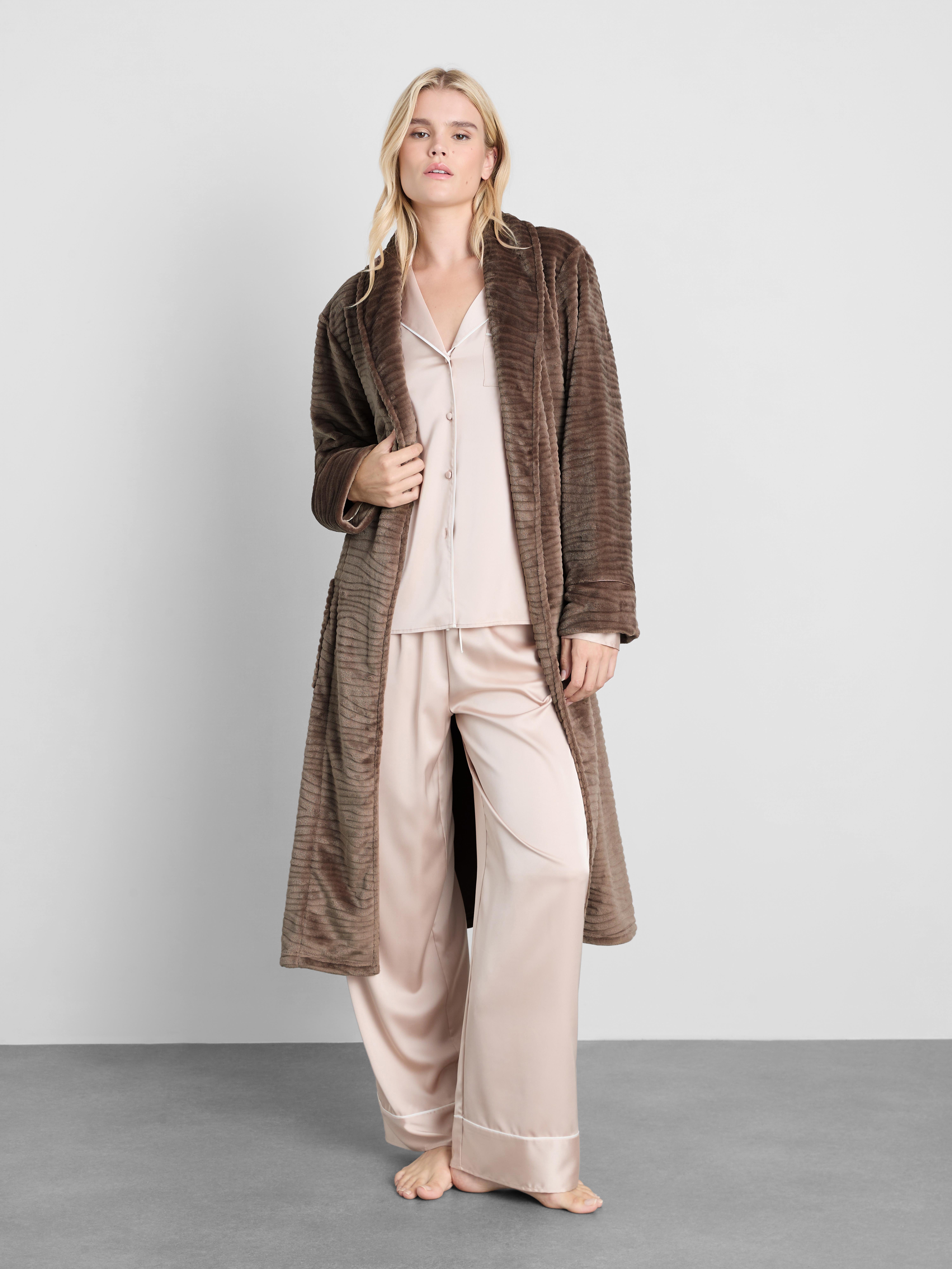Plush Maxi Dressing Gown