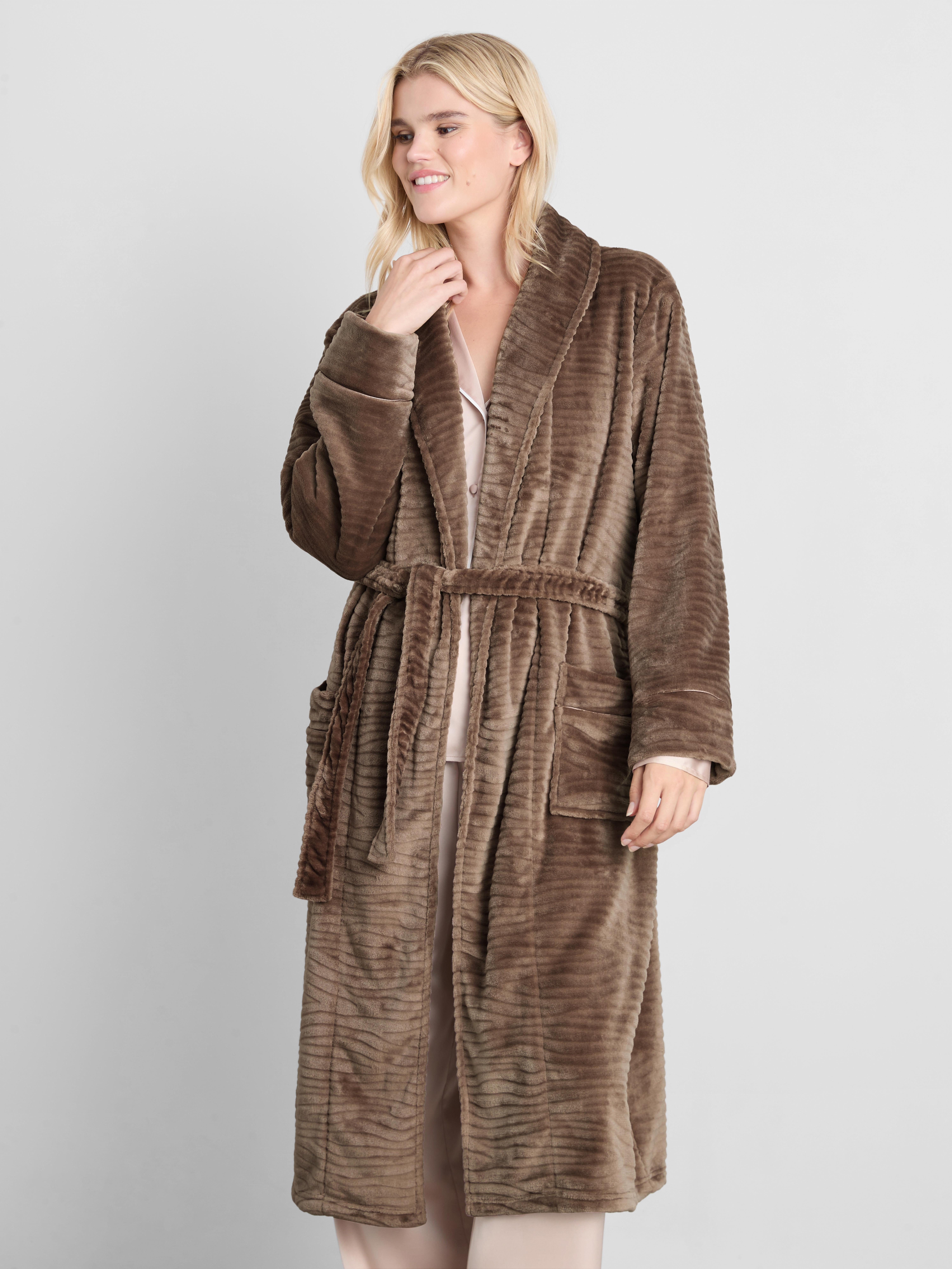Plush Maxi Dressing Gown