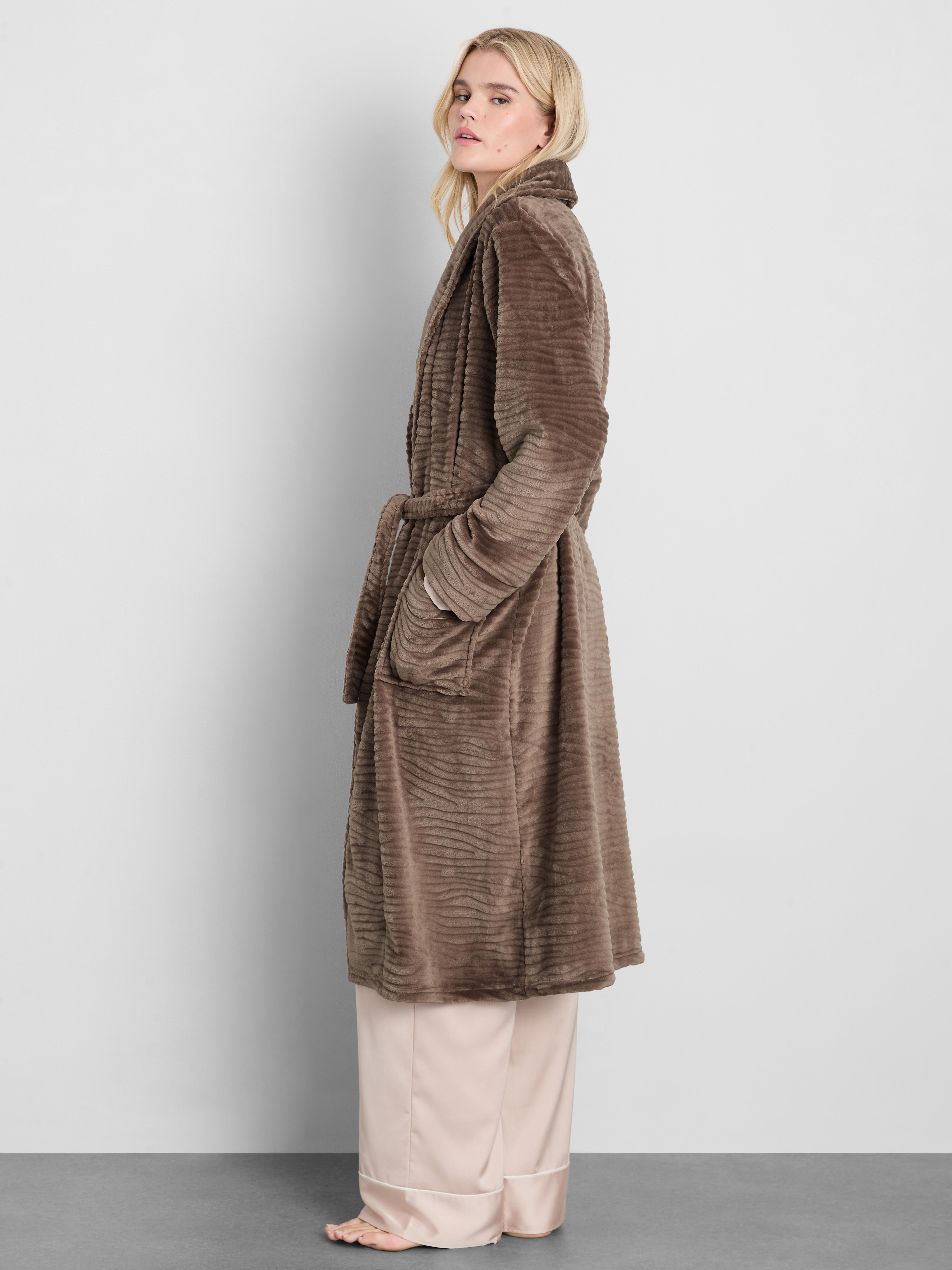 Plush Maxi Dressing Gown