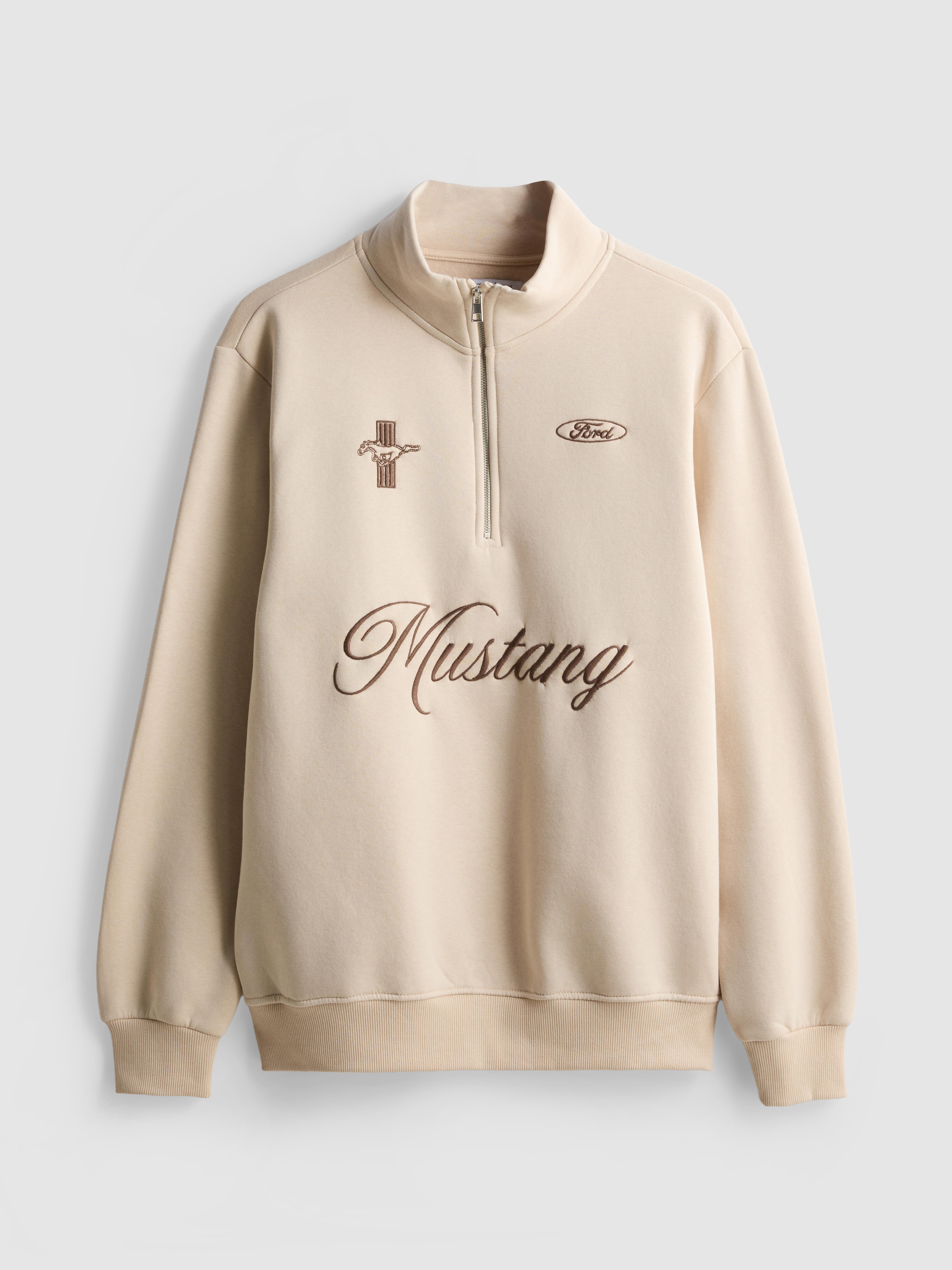 Ford Mustang Half Zip Sweatshirt