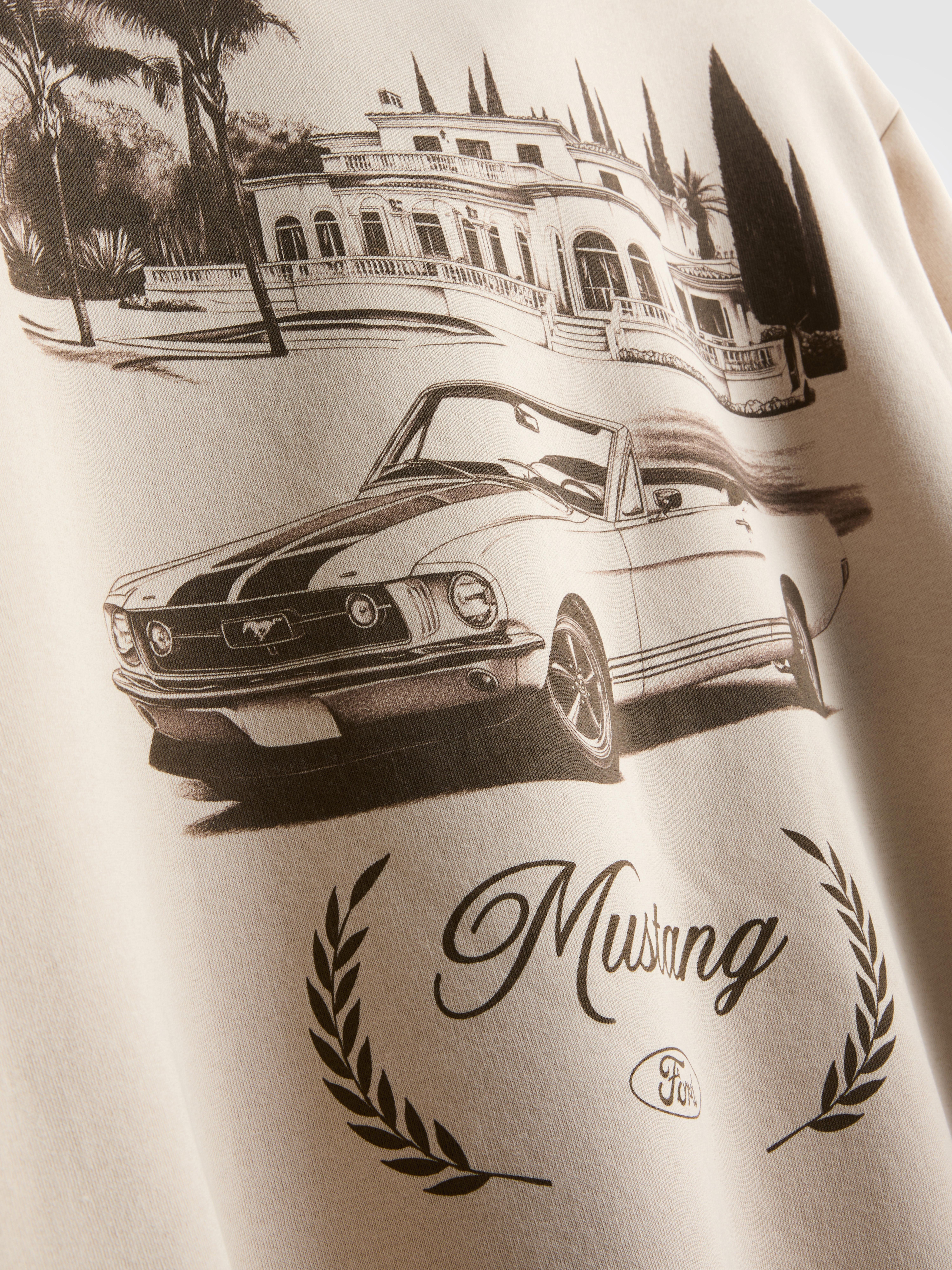 Ford Mustang Half Zip Sweatshirt