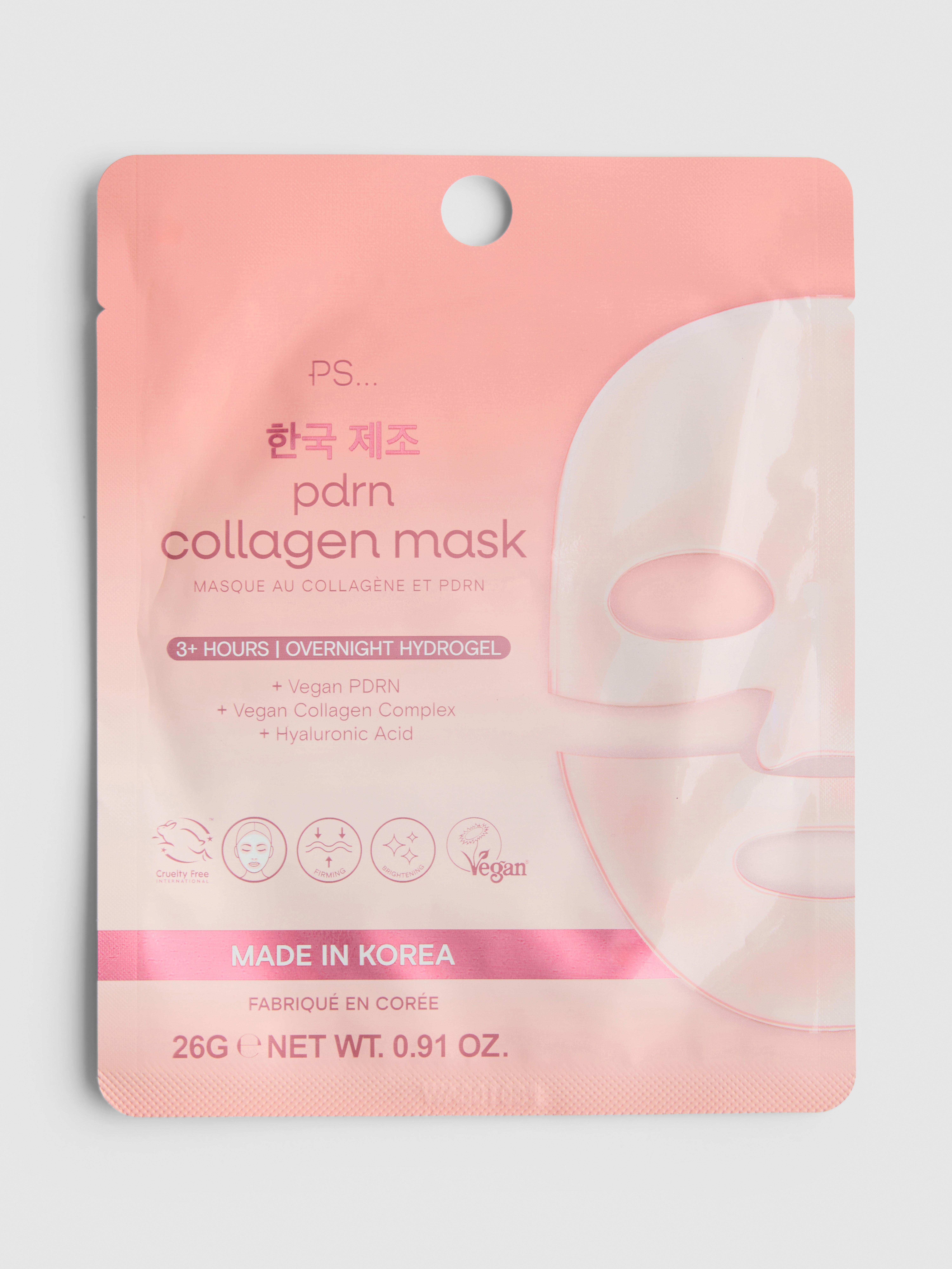 PS ... K-Beauty Vegan PDRN Kollagen-Tuchmaske