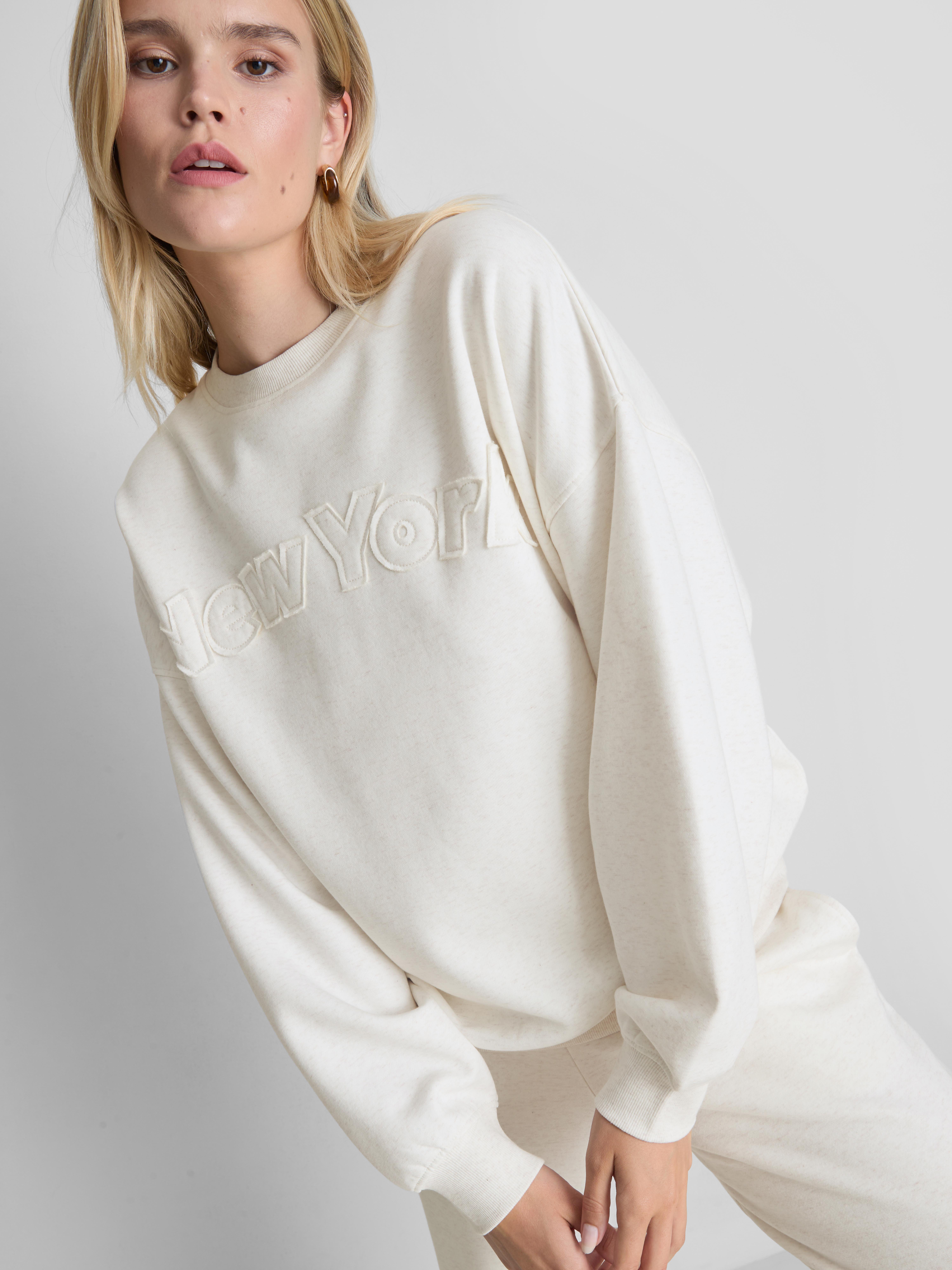 Cotton-Rich Applique Sweatshirt
