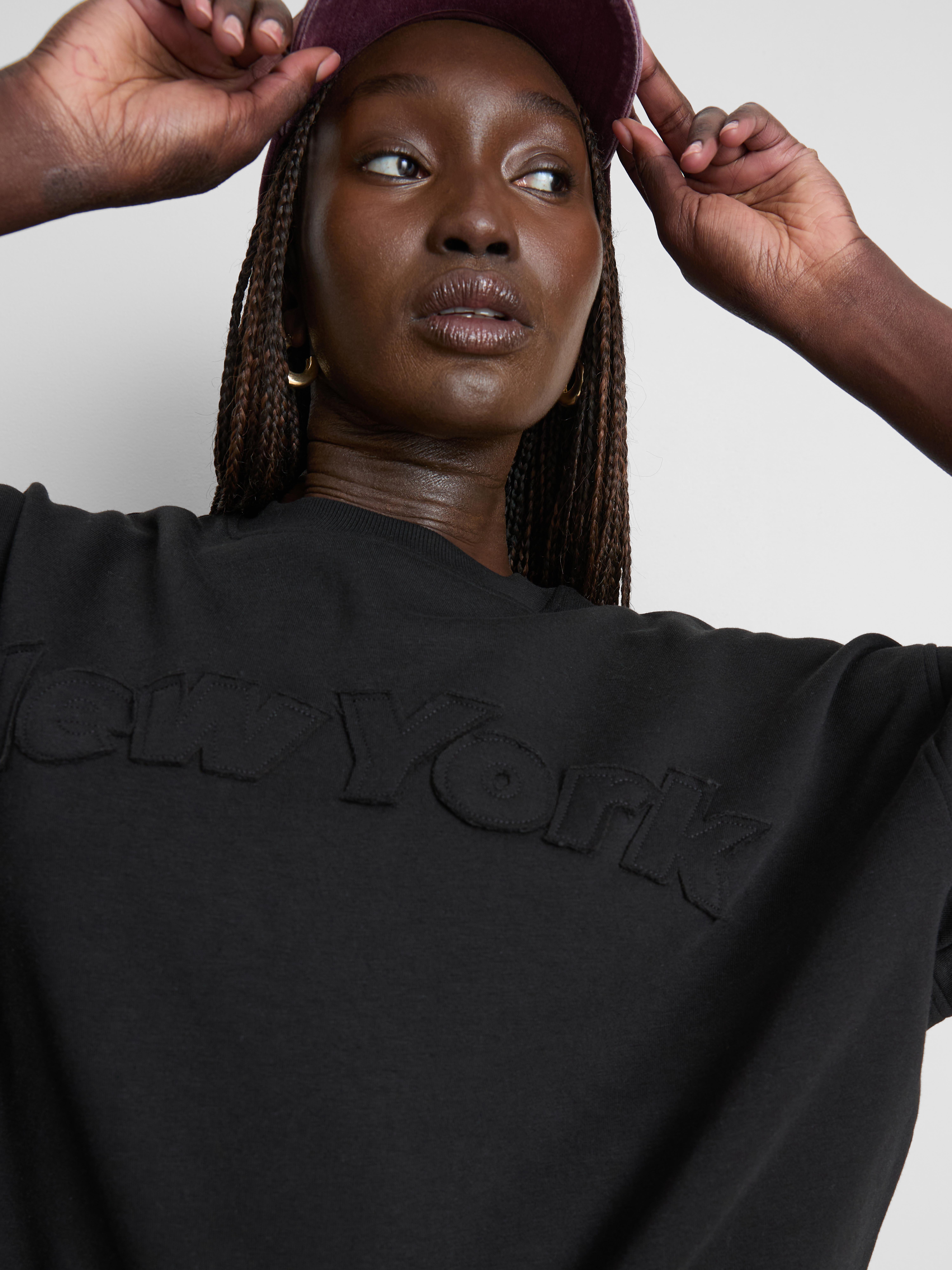 Cotton-Rich Applique Sweatshirt