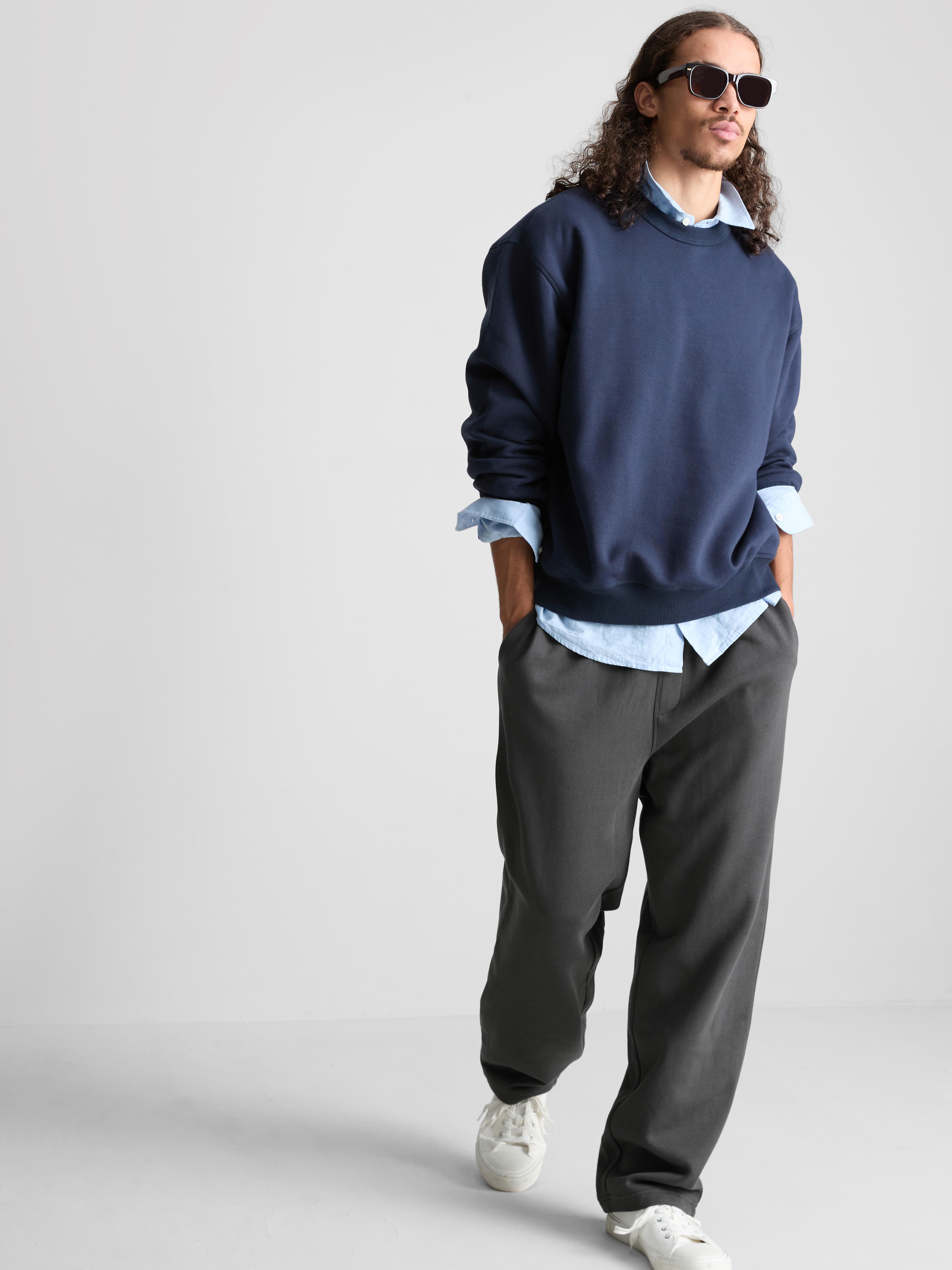 Cotton Rich Straight Leg Sweatpants