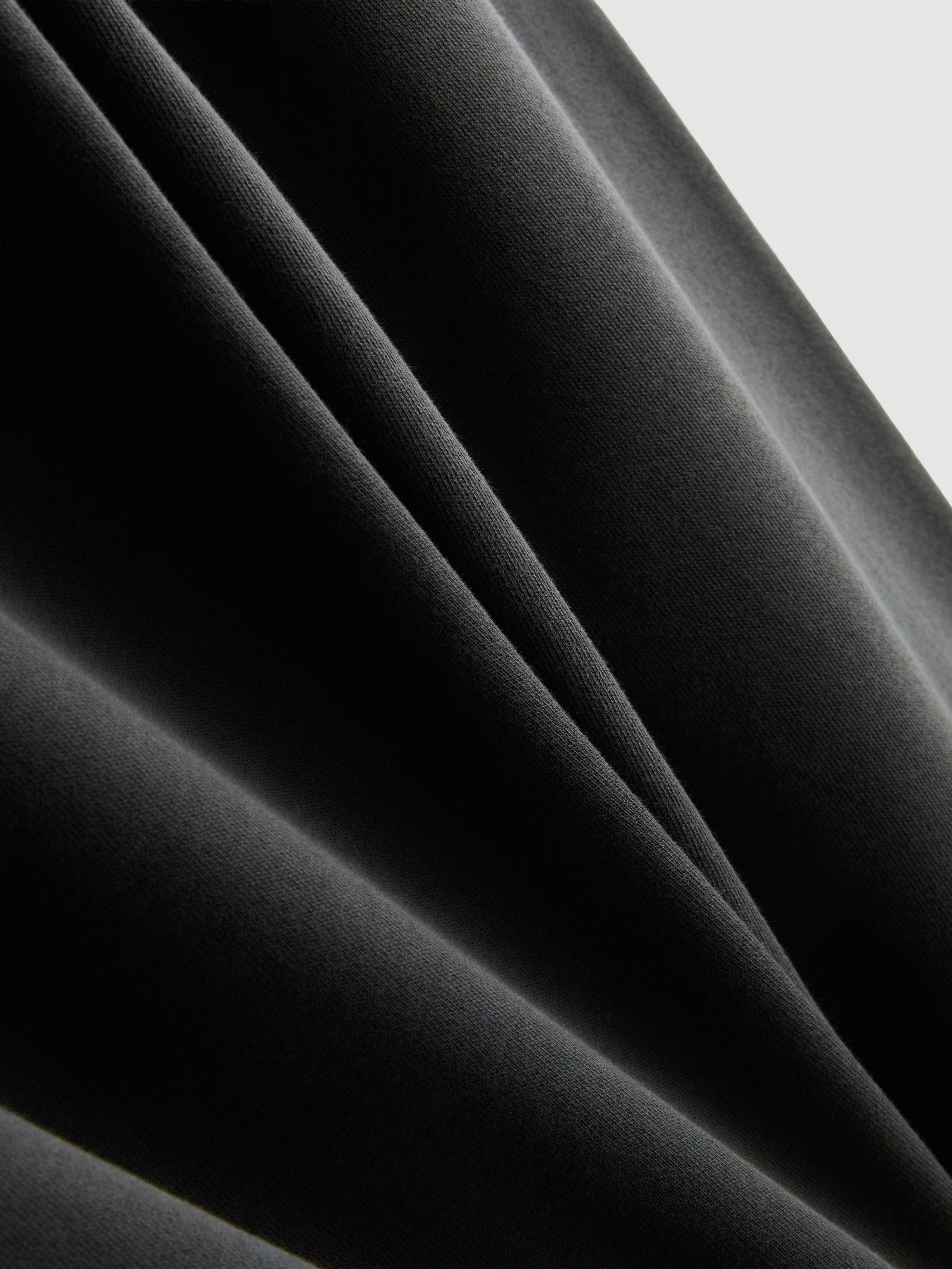 Katoenrijke joggingbroek met rechte pijpen