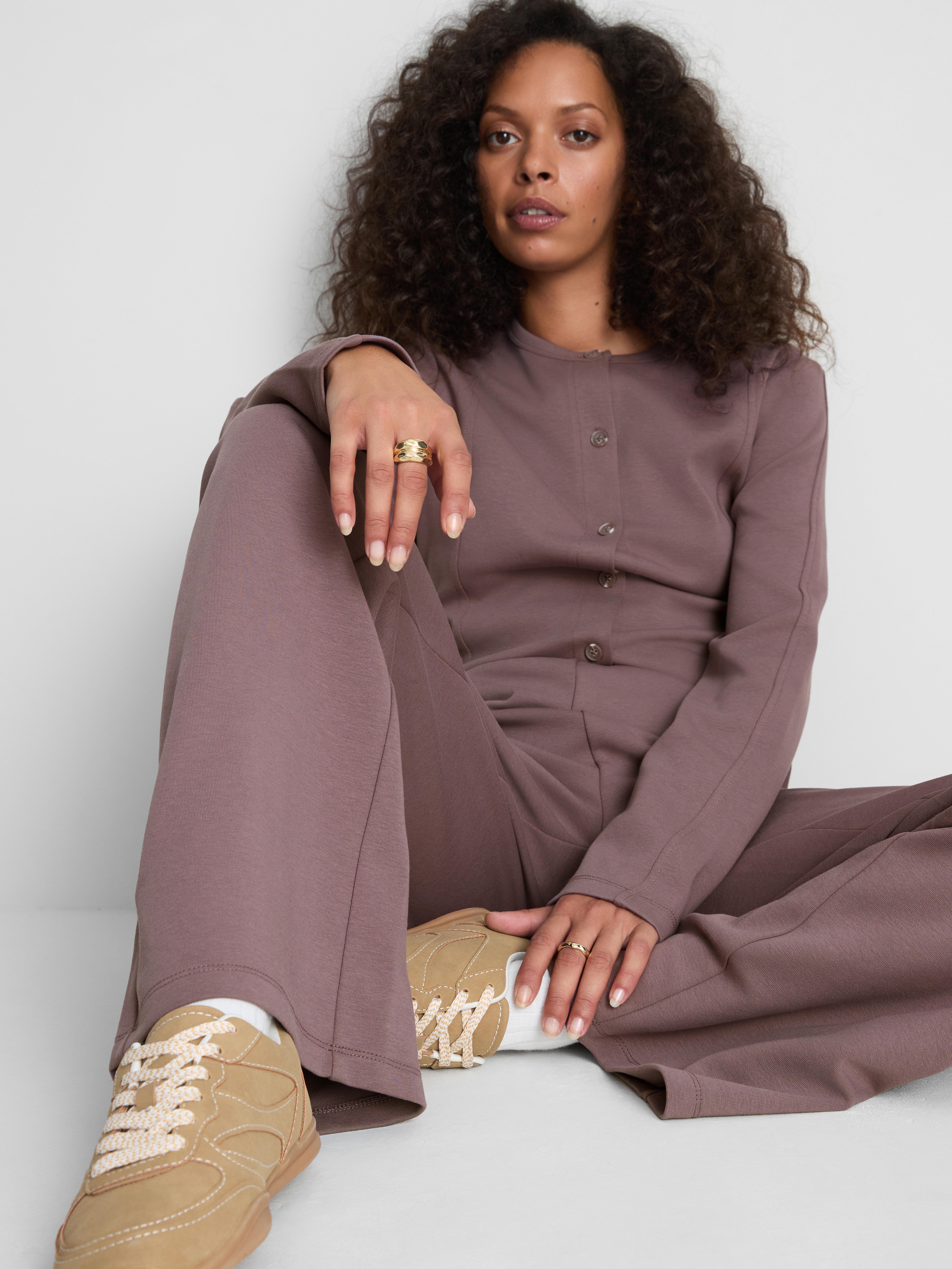Paula Echevarría Wide Leg Joggers