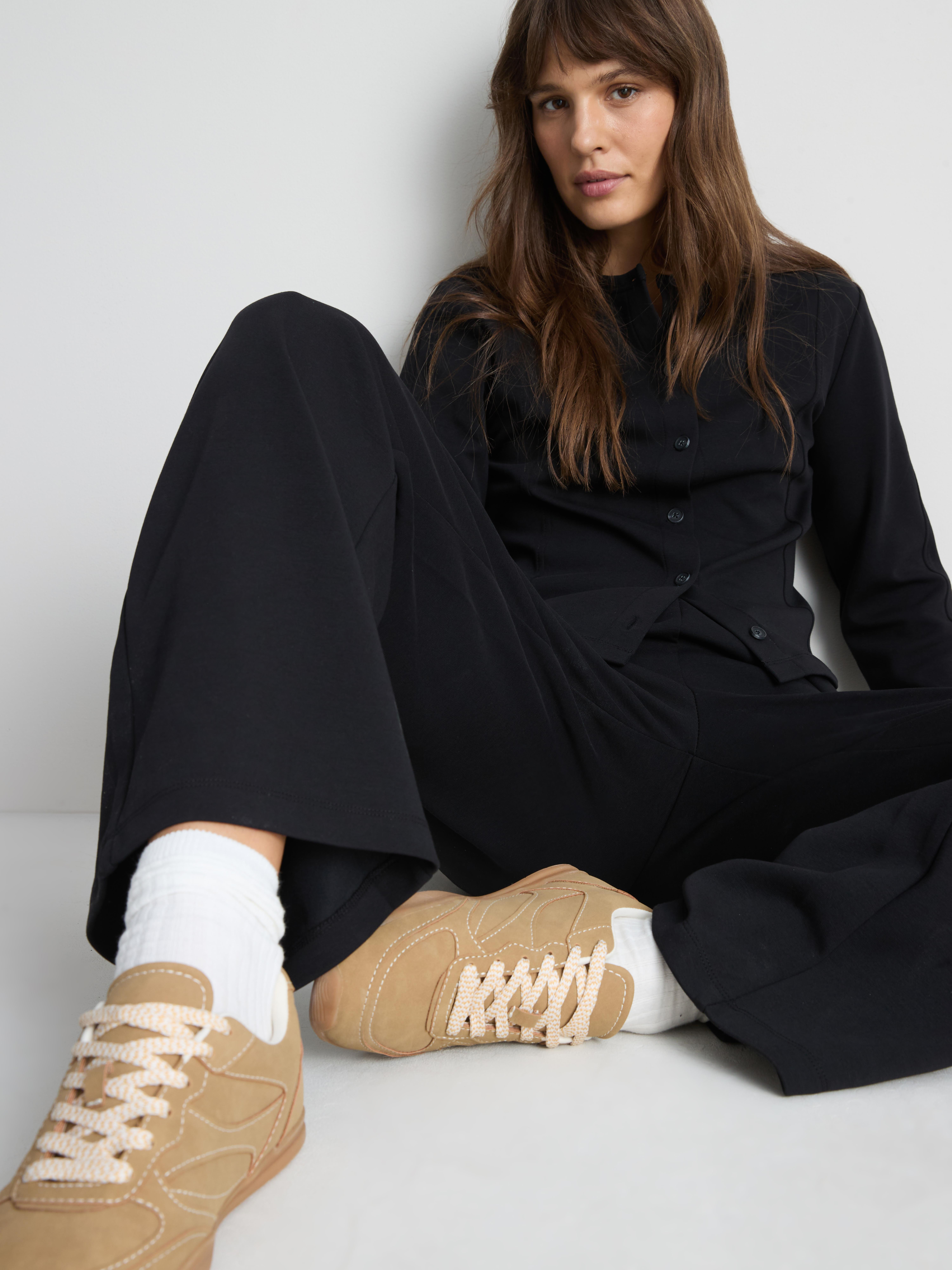 Paula Echevarría Wide Leg Joggers