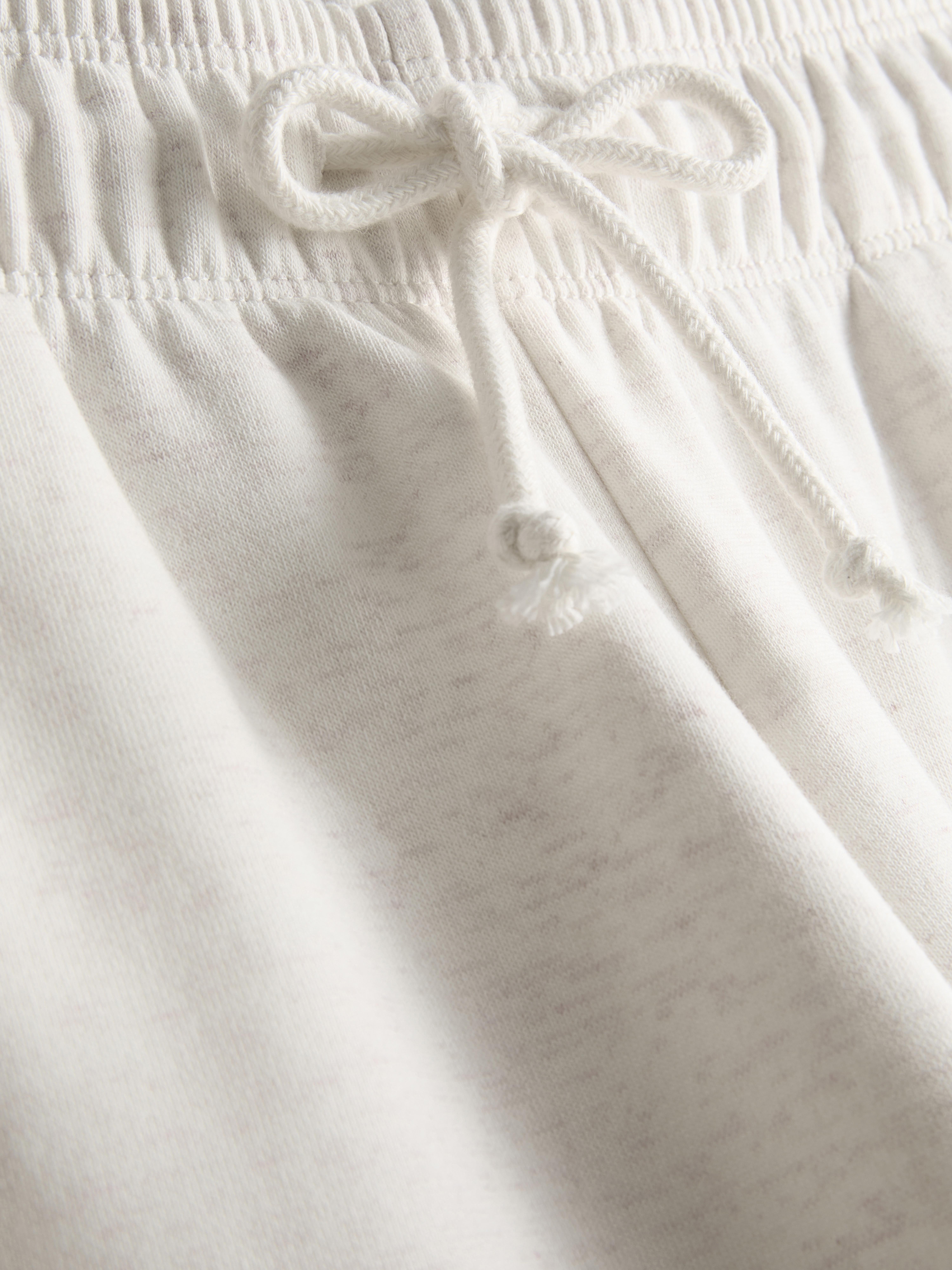 Cotton-Rich Wide-Leg Appliqué Joggers