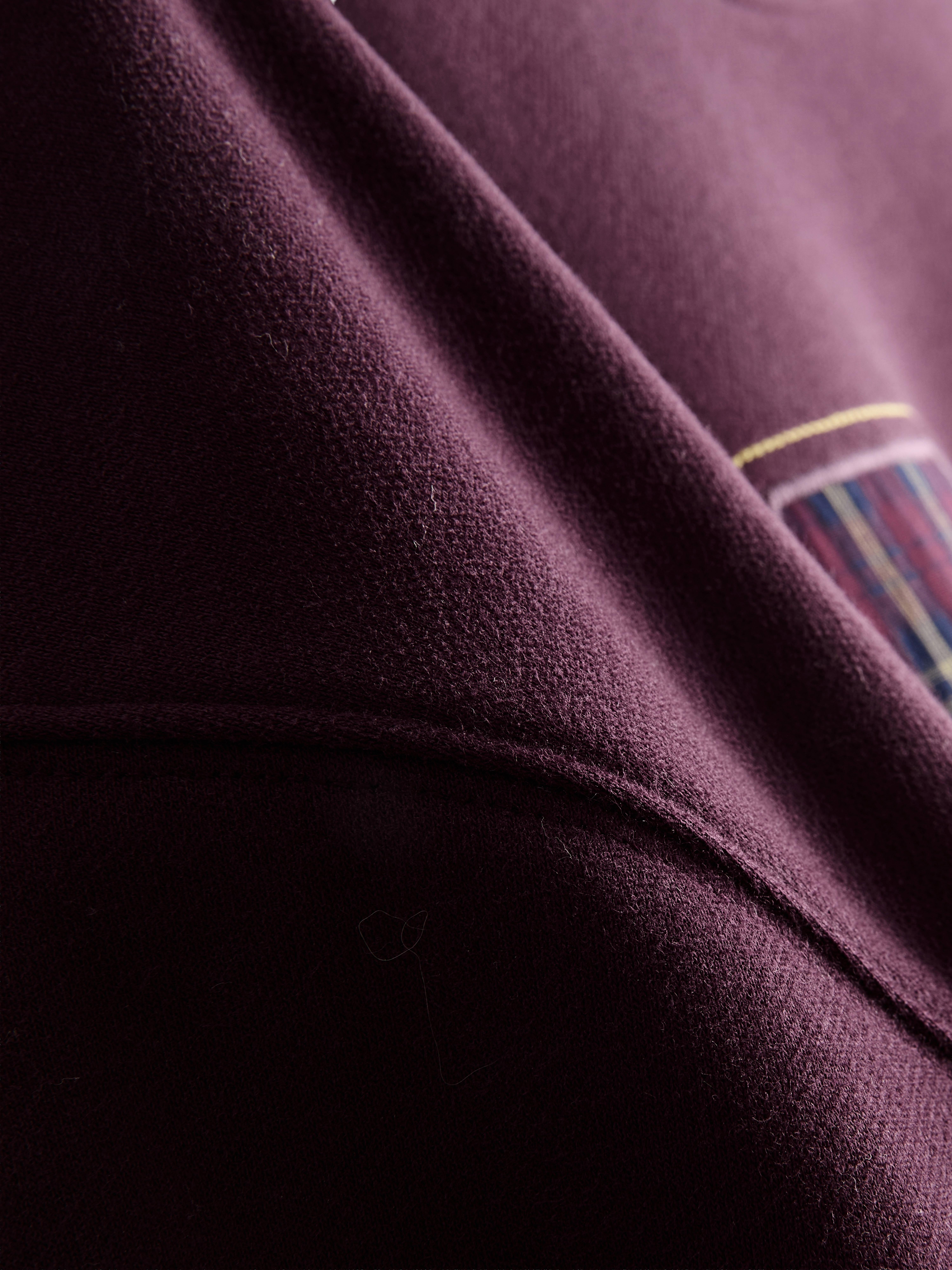Cotton Blend 83 Check Sweatshirt