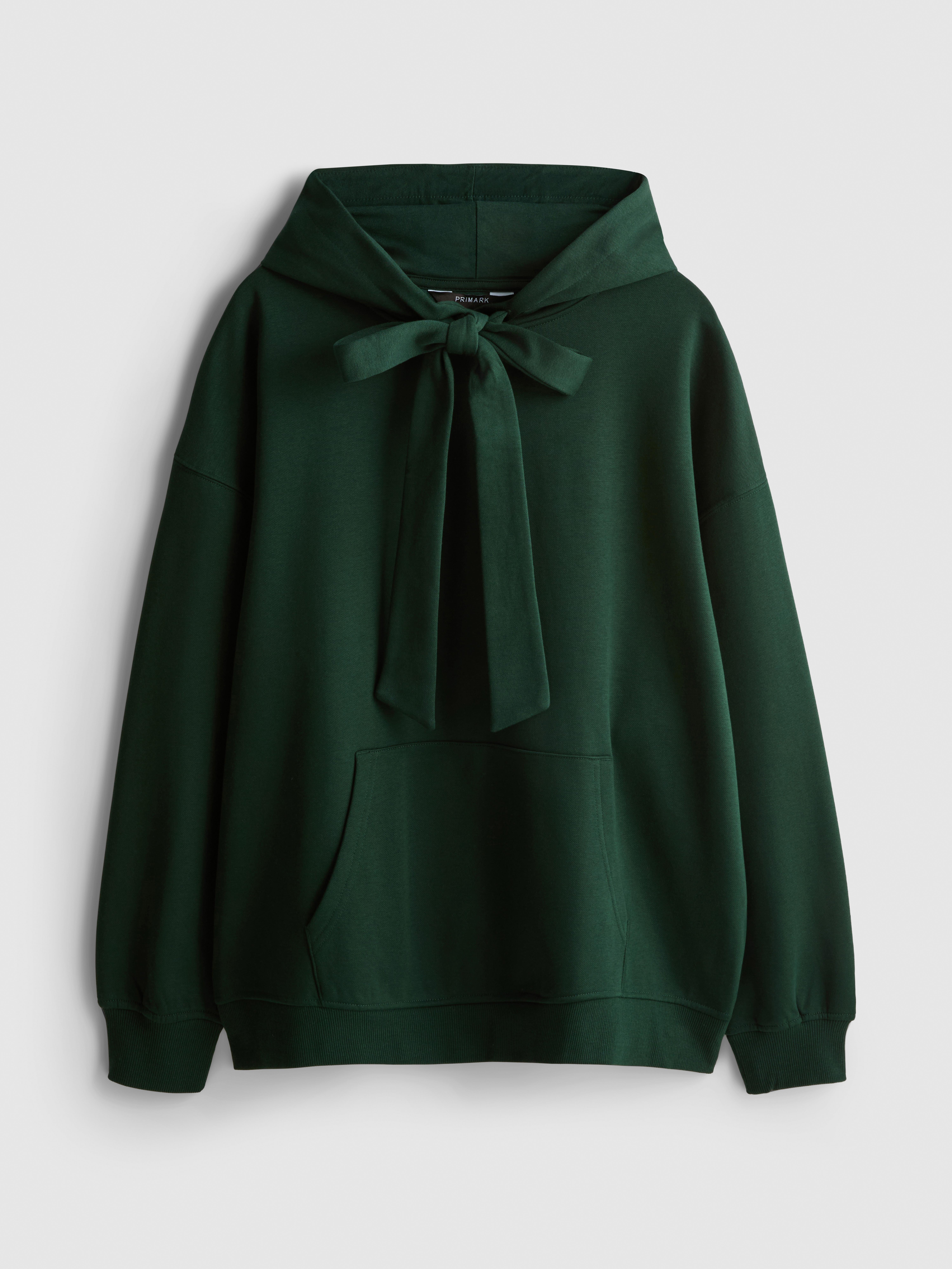 Paula Echevarría Cotton Rich Bow Tie Hoodie