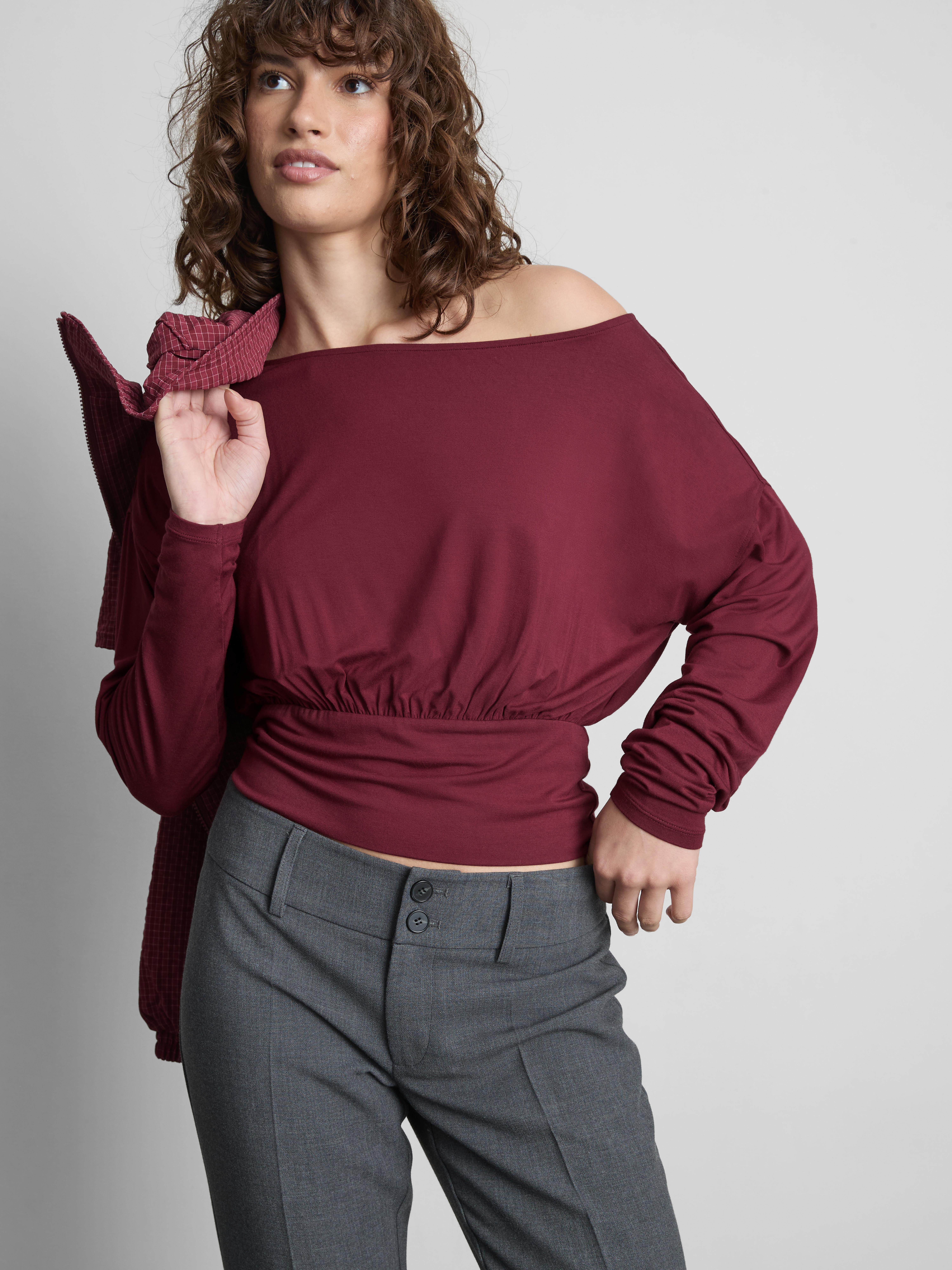 The Primark Scene | Long-Sleeve Off-Shoulder Top