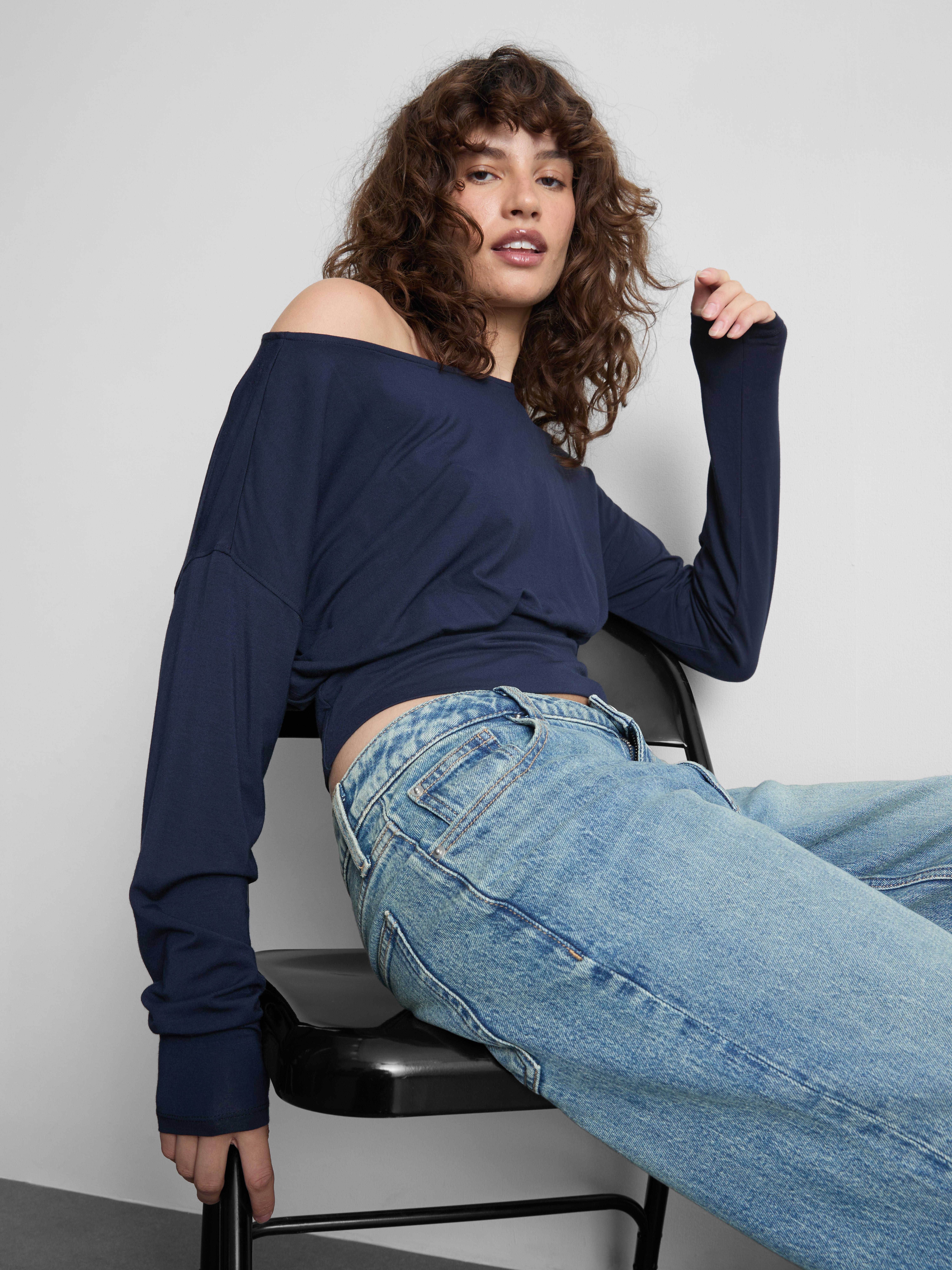 The Primark Scene | Long-Sleeve Off-Shoulder Top