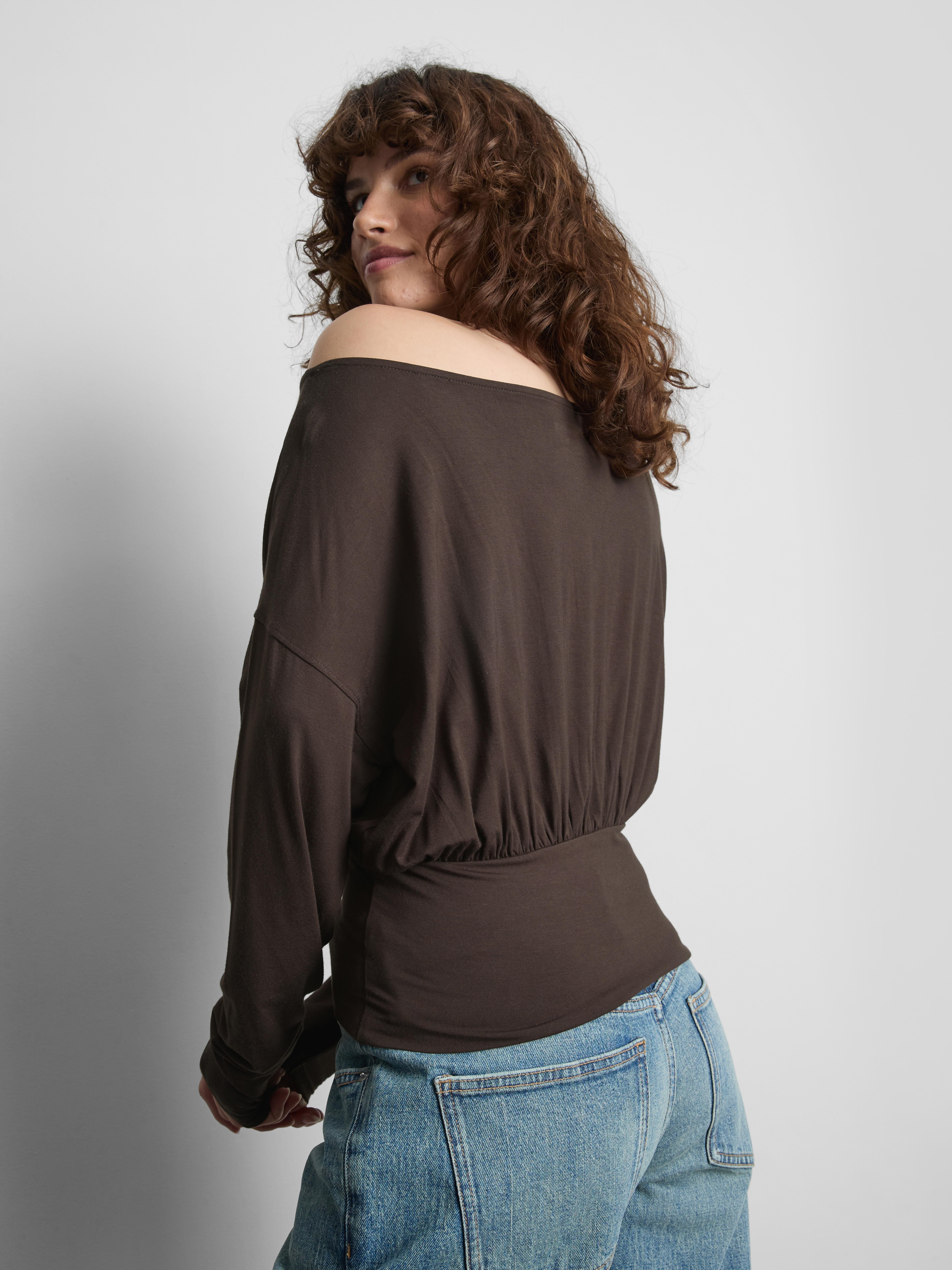 The Primark Scene | Long-Sleeve Off-Shoulder Top