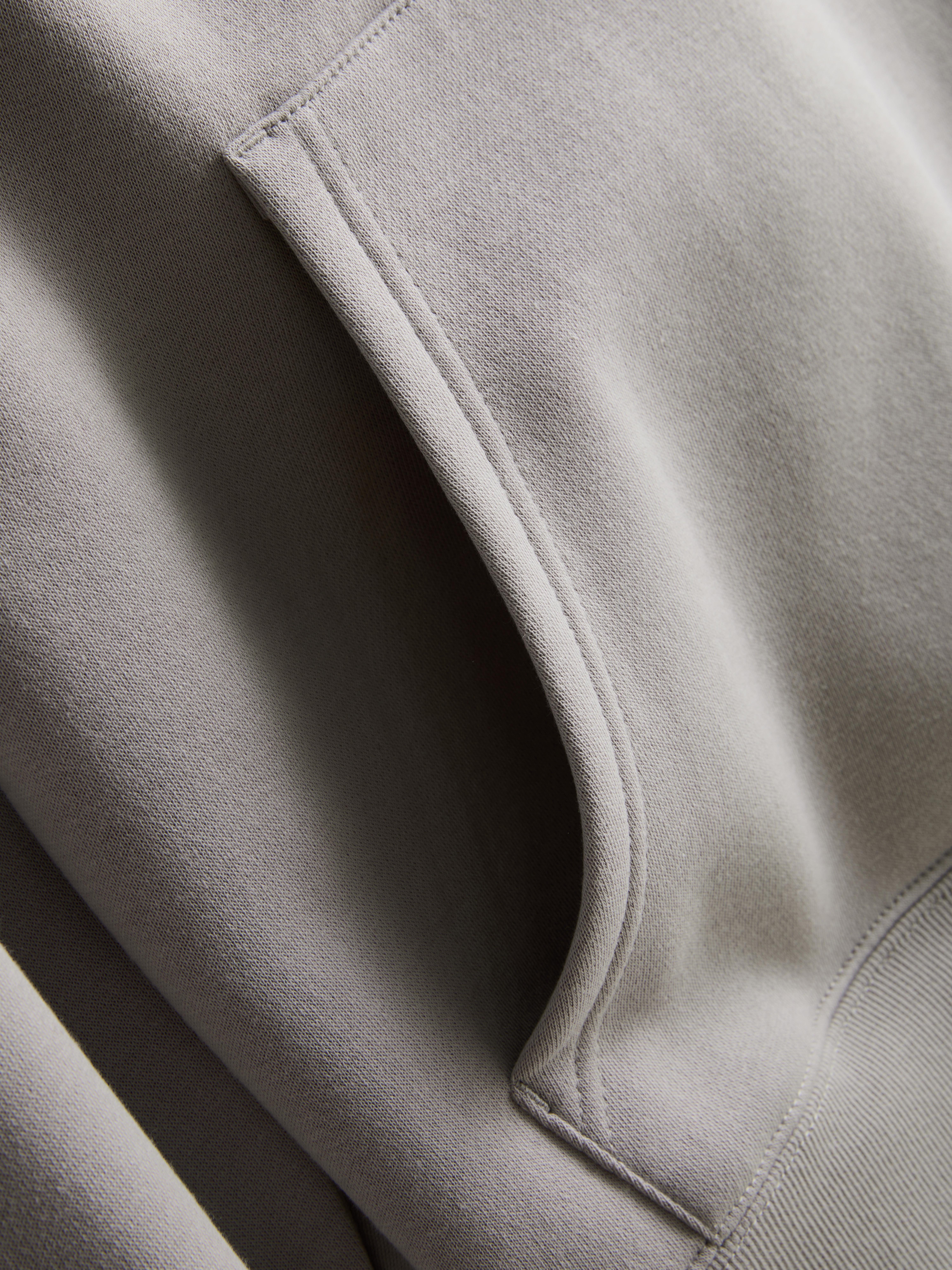 Sweat à capuche imprimé en mélange de coton