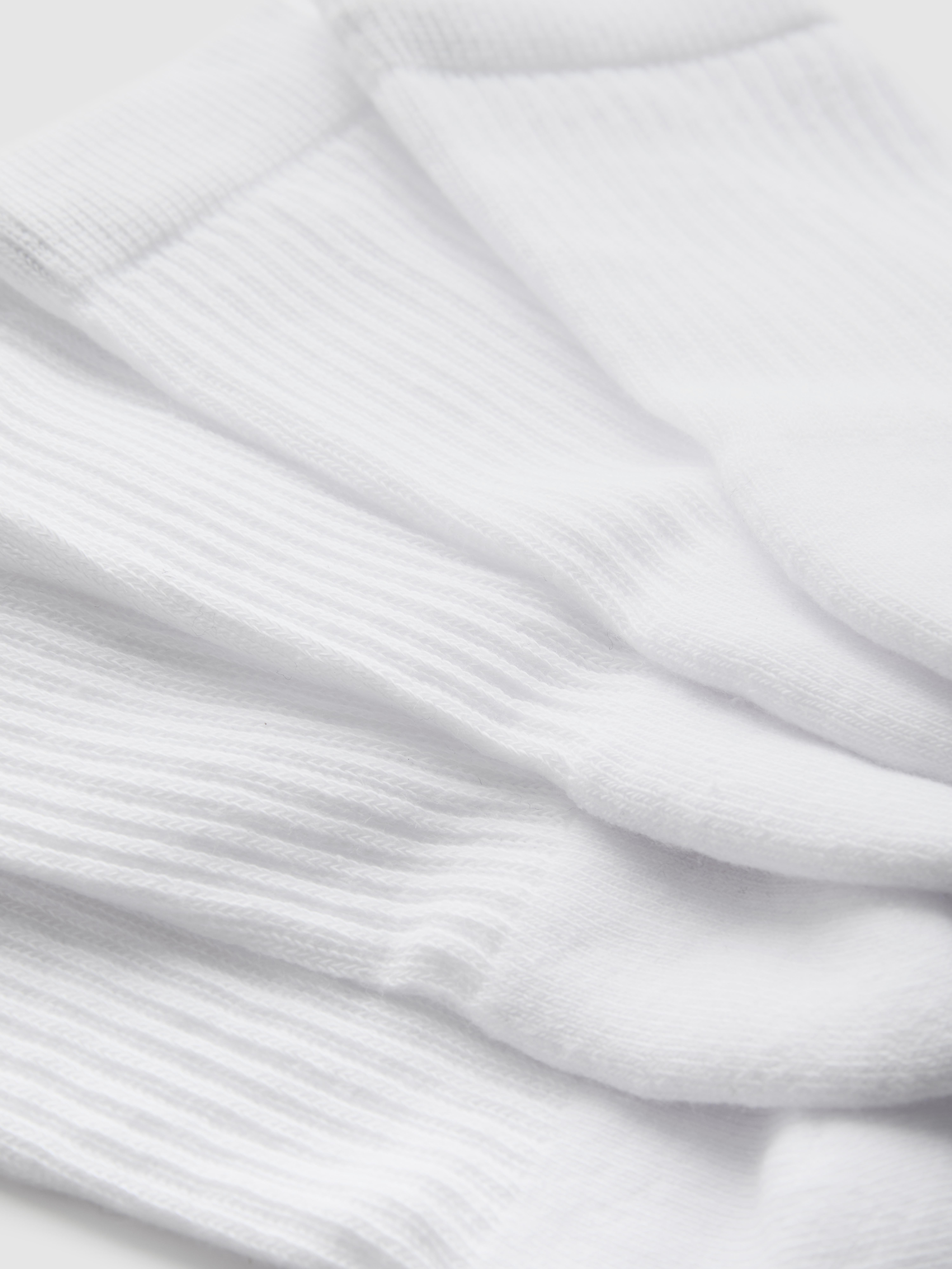 5pk Cotton-Rich Ribbed Crew Socks