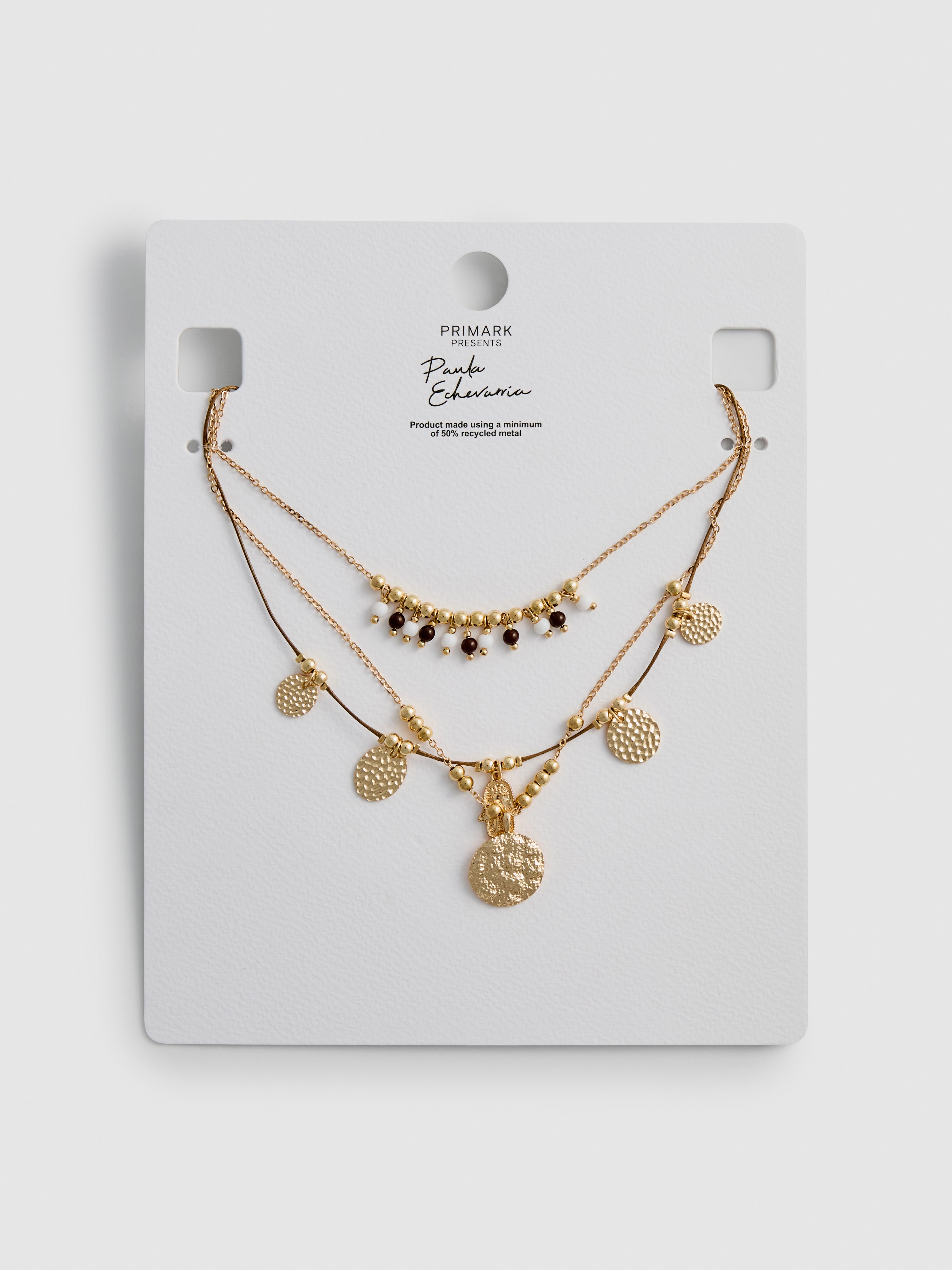 Collier à superpositions Paula Echevarría