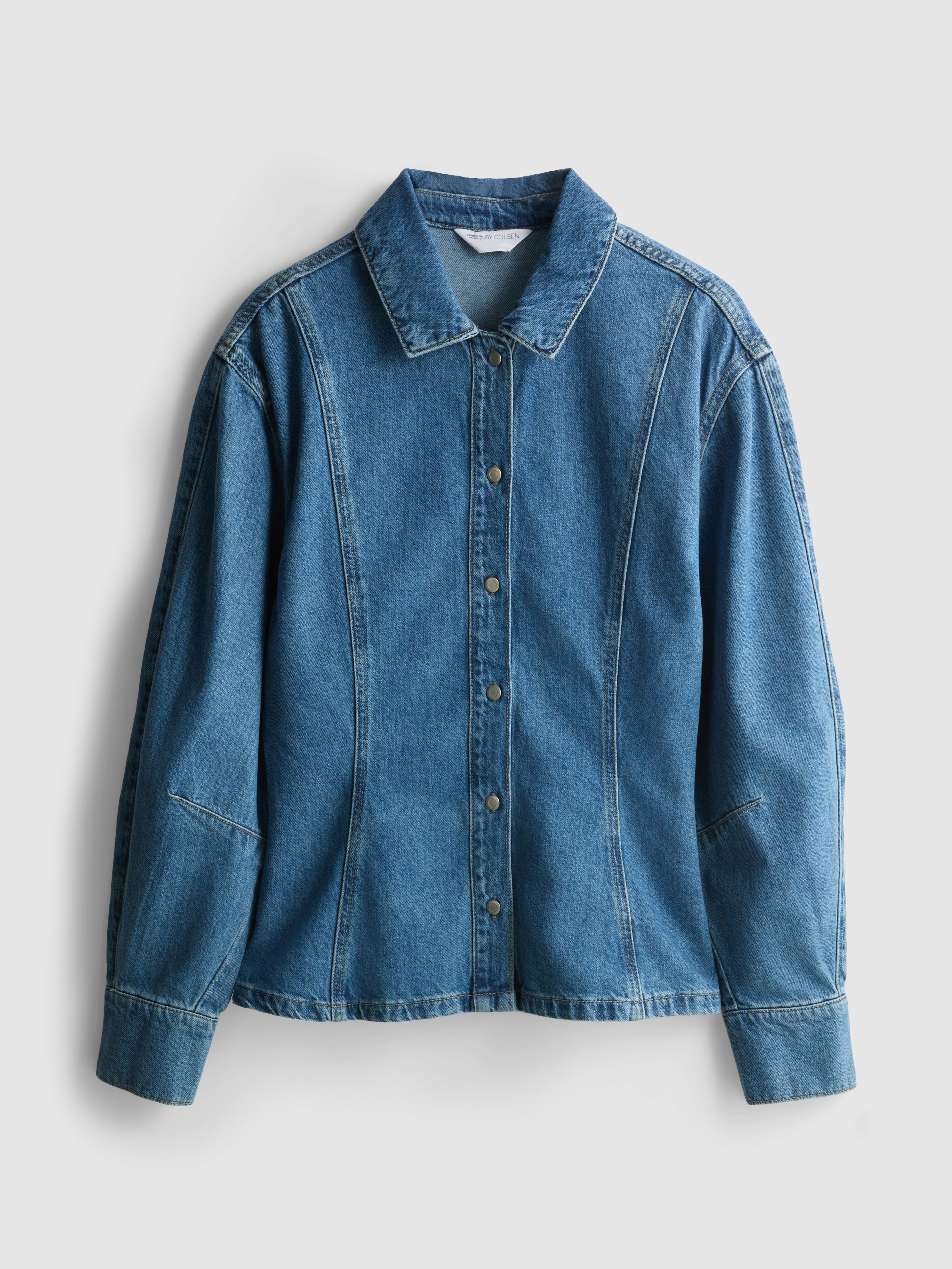Camisa de denim ajustada By Coleen