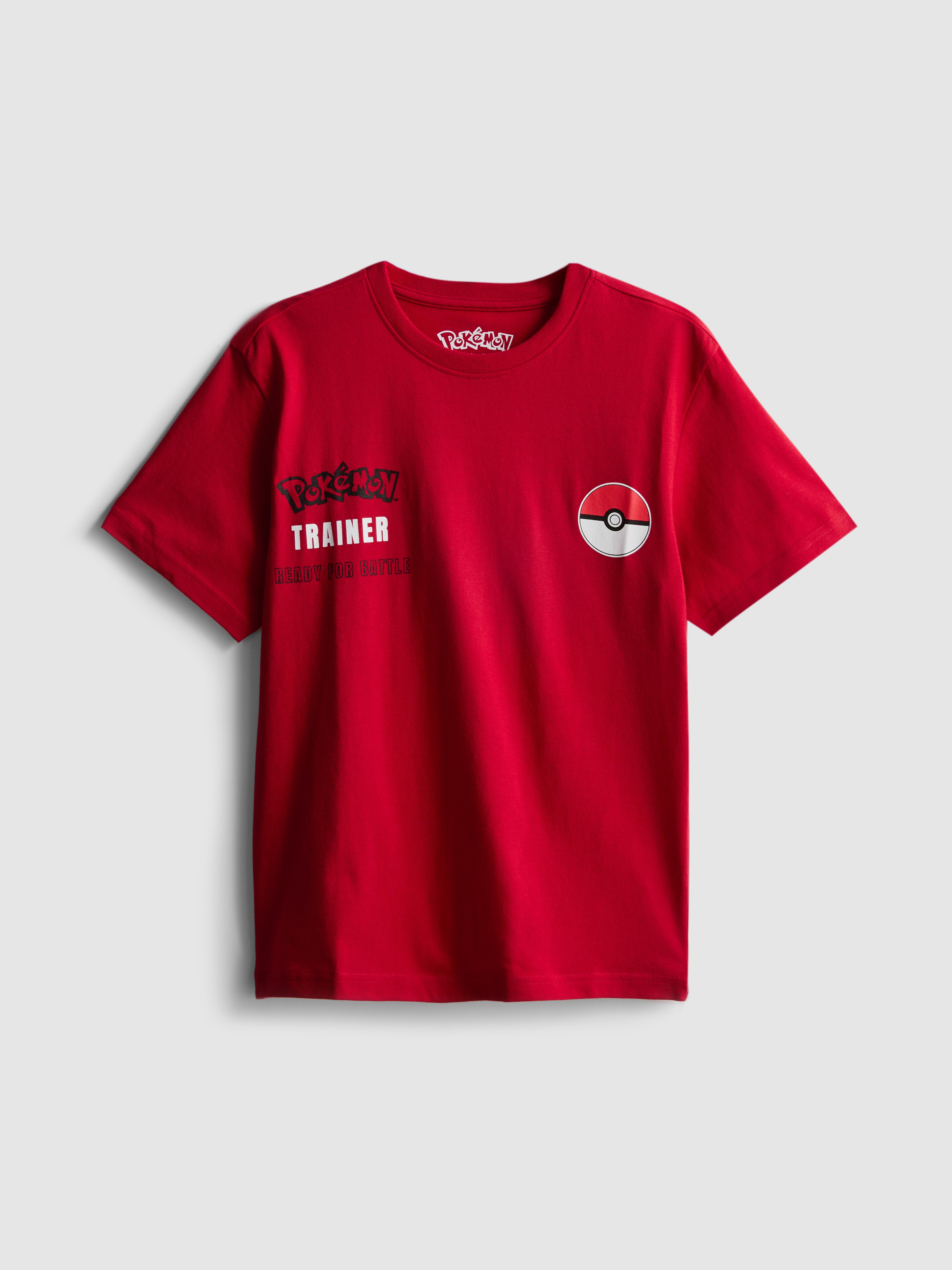 7-15yrs | Pokémon Pure Cotton Trainer T-Shirt