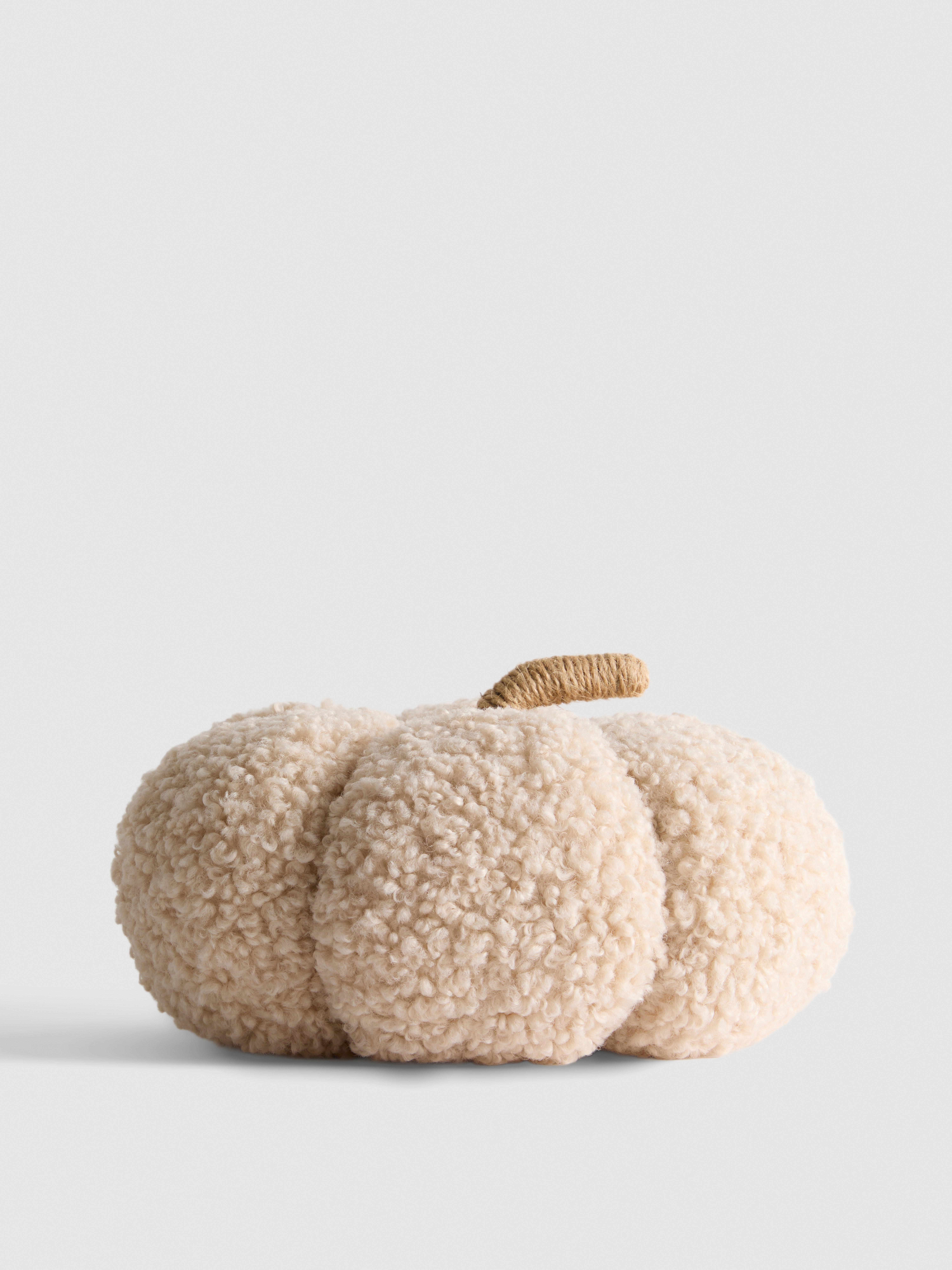 Bouclé Pumpkin Ornament