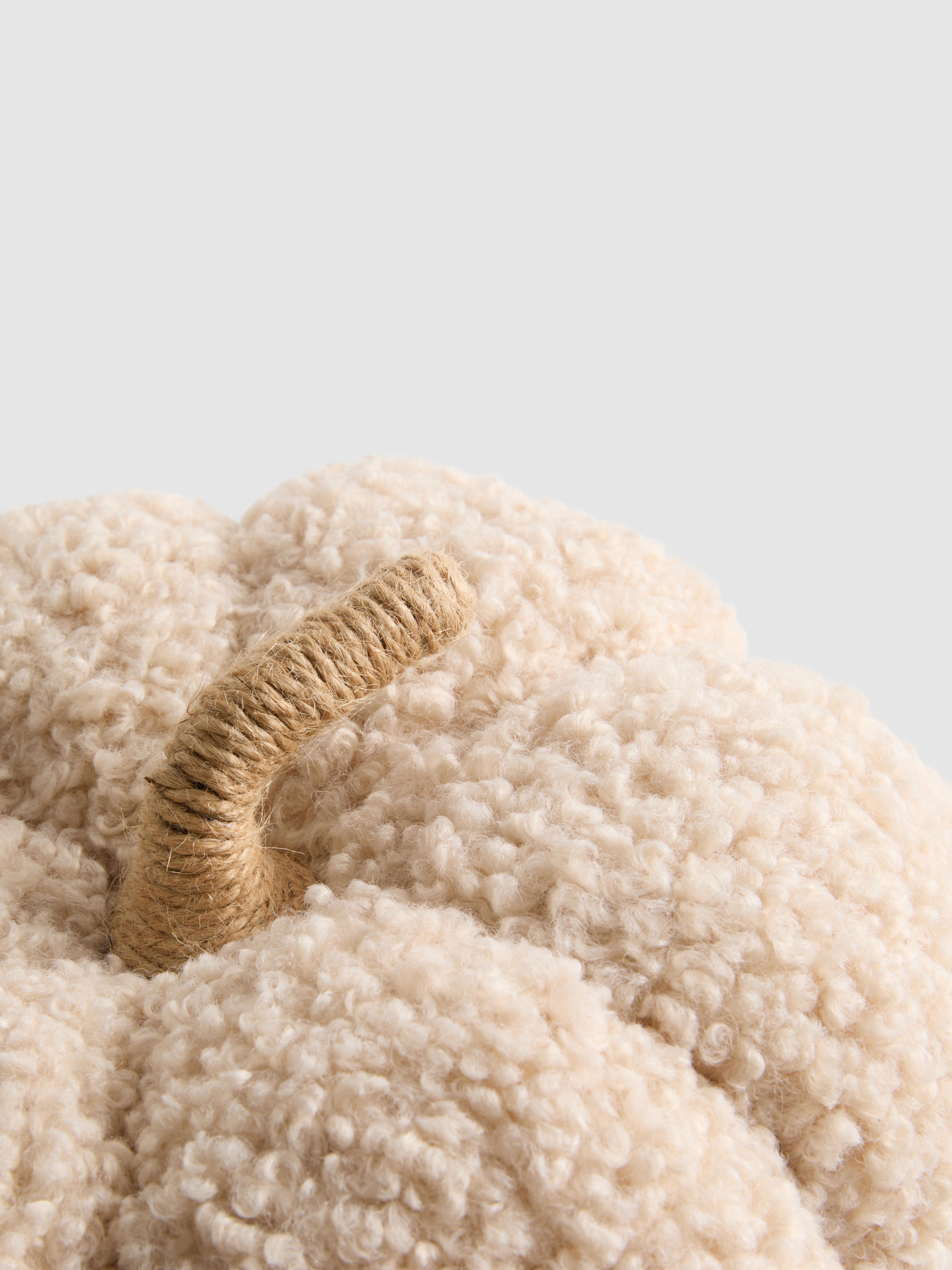Bouclé Pumpkin Ornament
