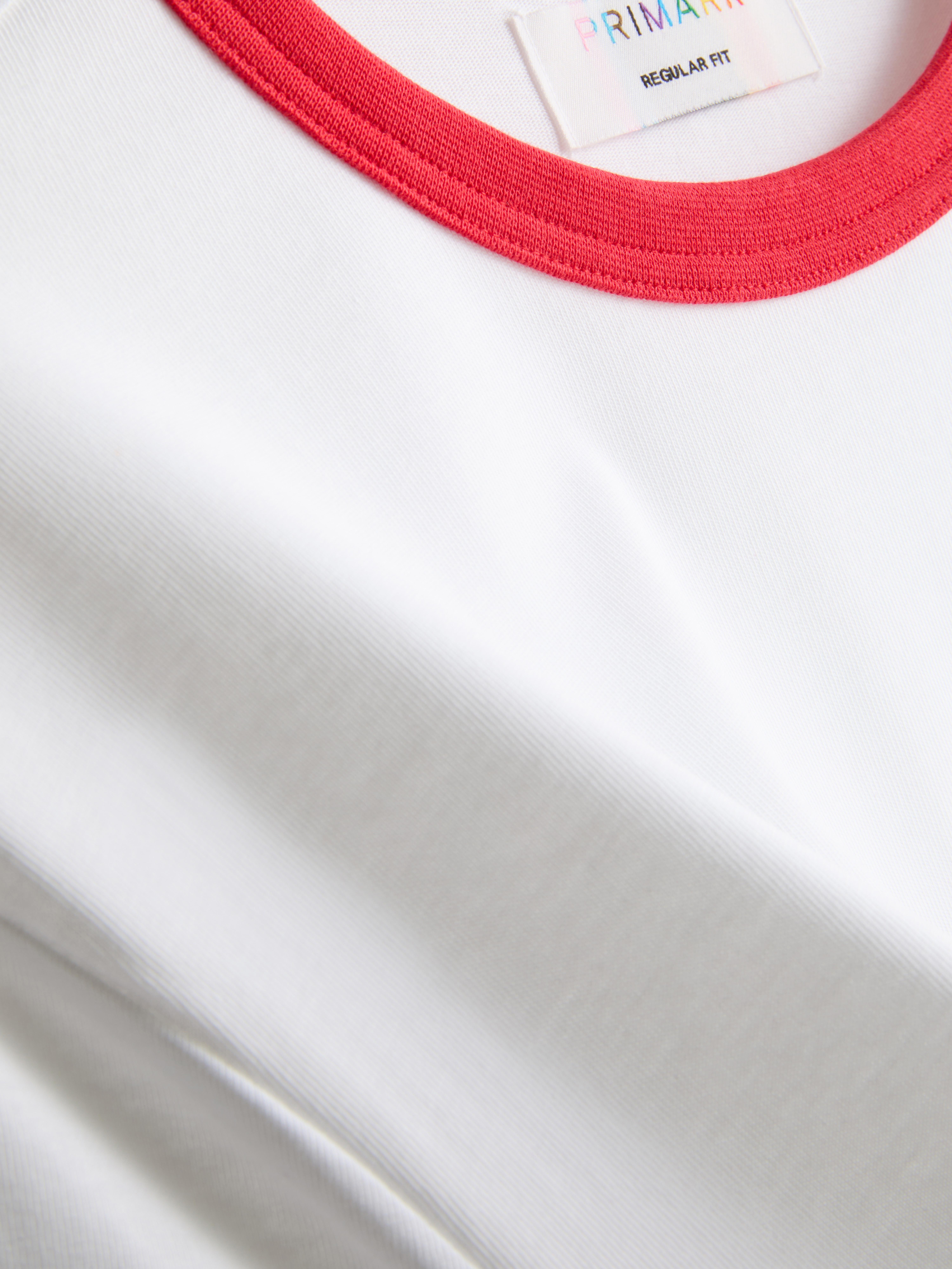 Pure Cotton Pride Ringer T-Shirt