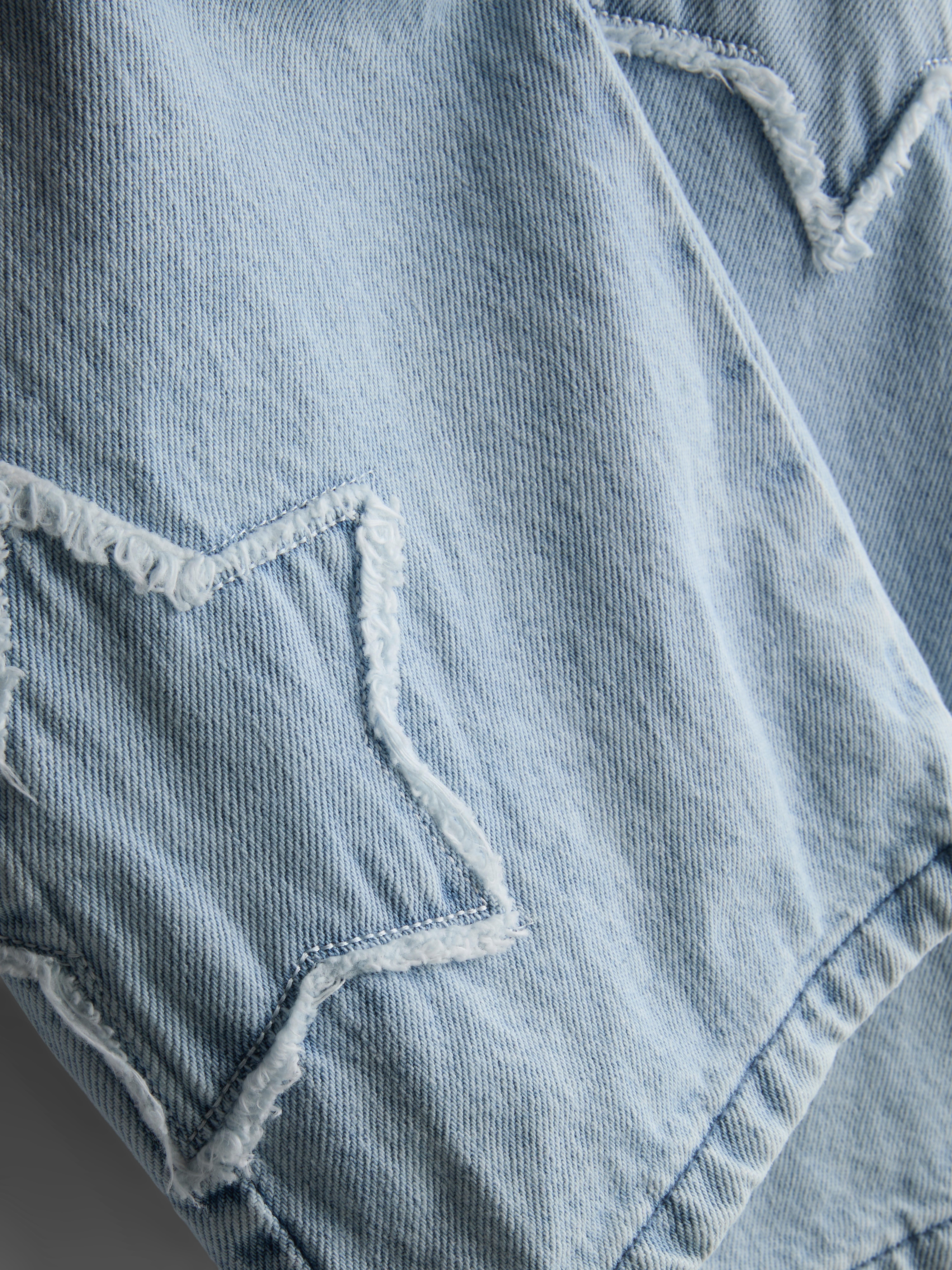 1-9yrs | Pure Cotton Star Appliqué Wide-Leg Jeans