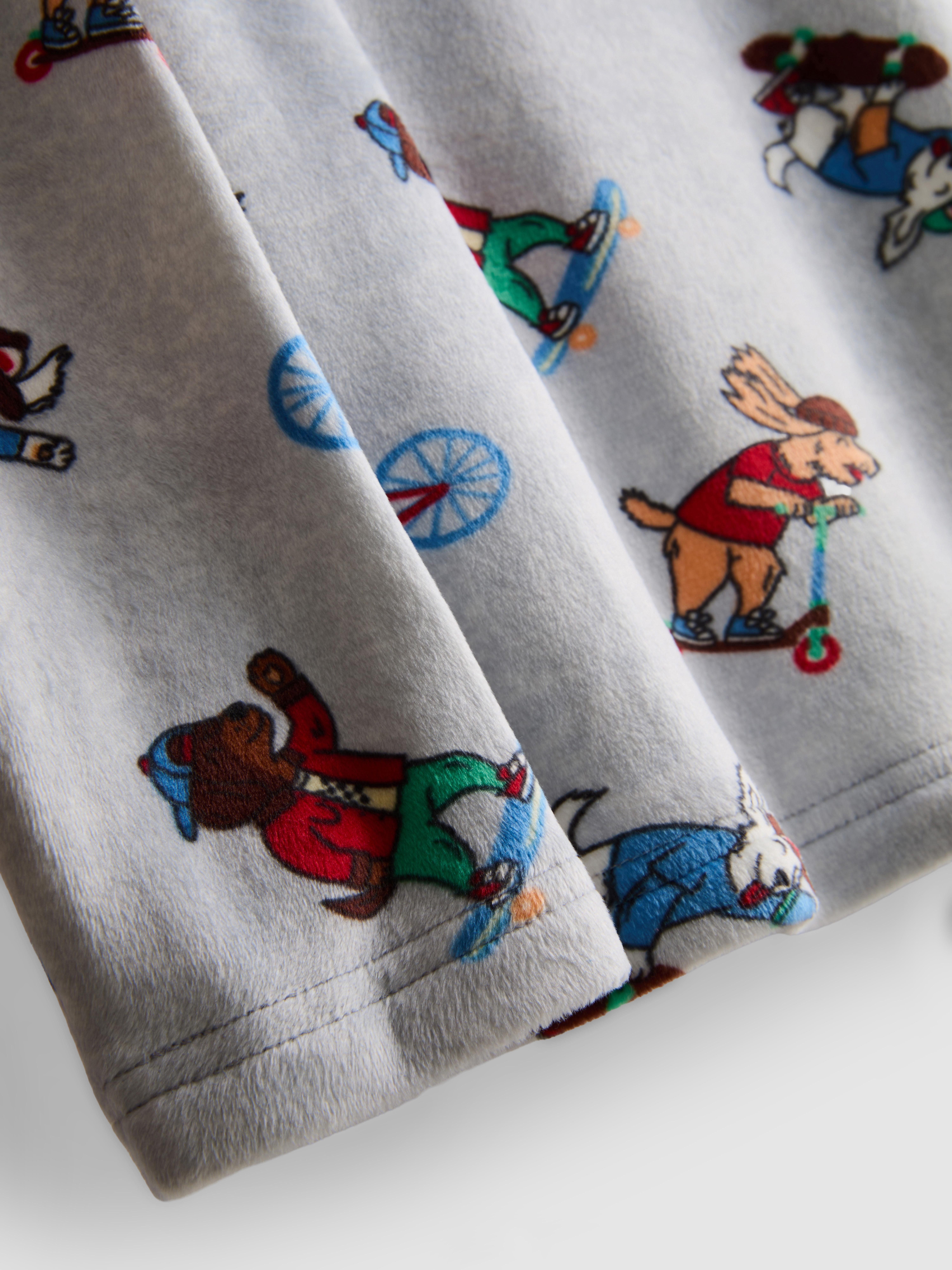 1-9 jr | Warme pyjama met hondenprint