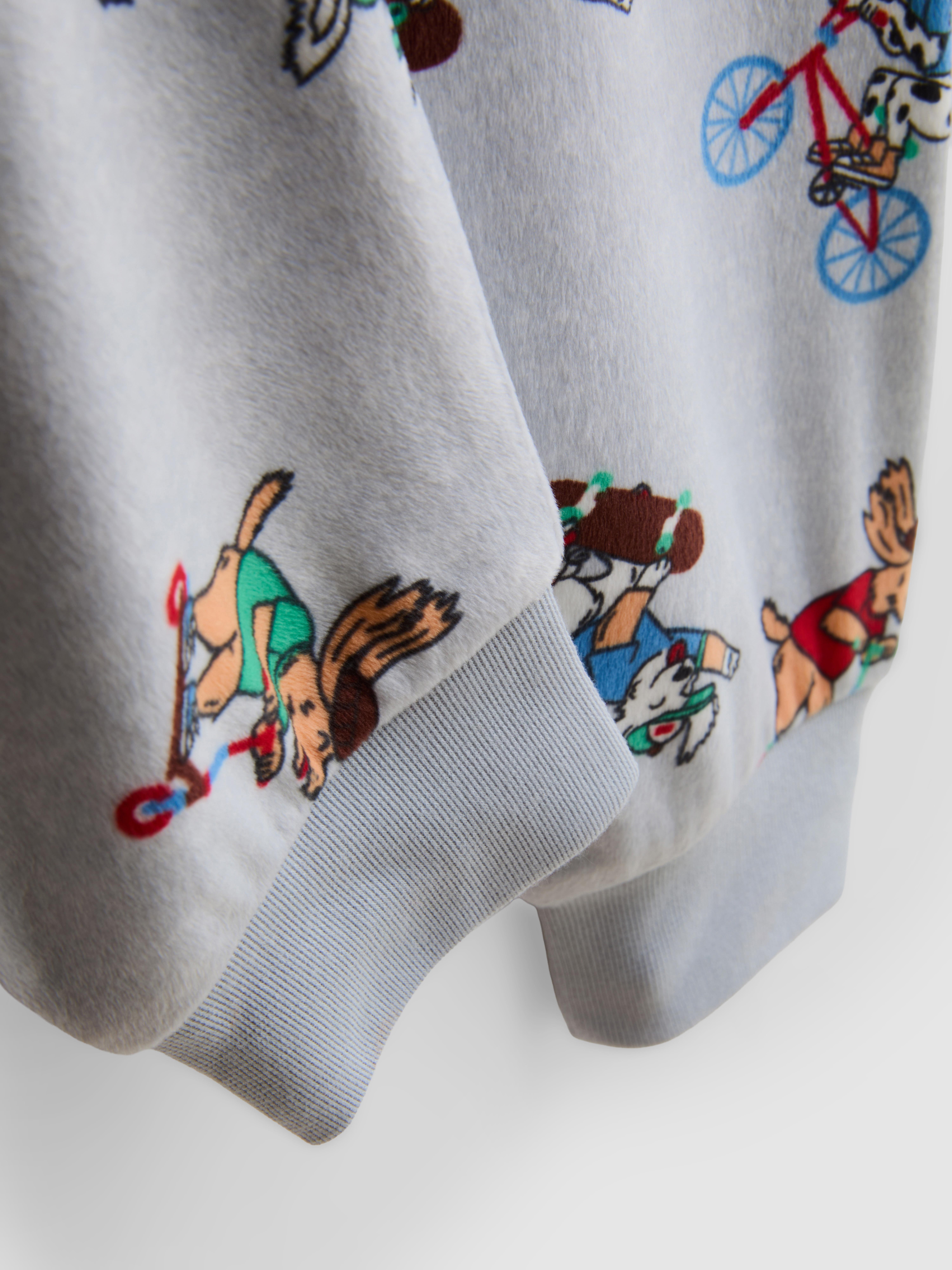 1-9 jr | Warme pyjama met hondenprint