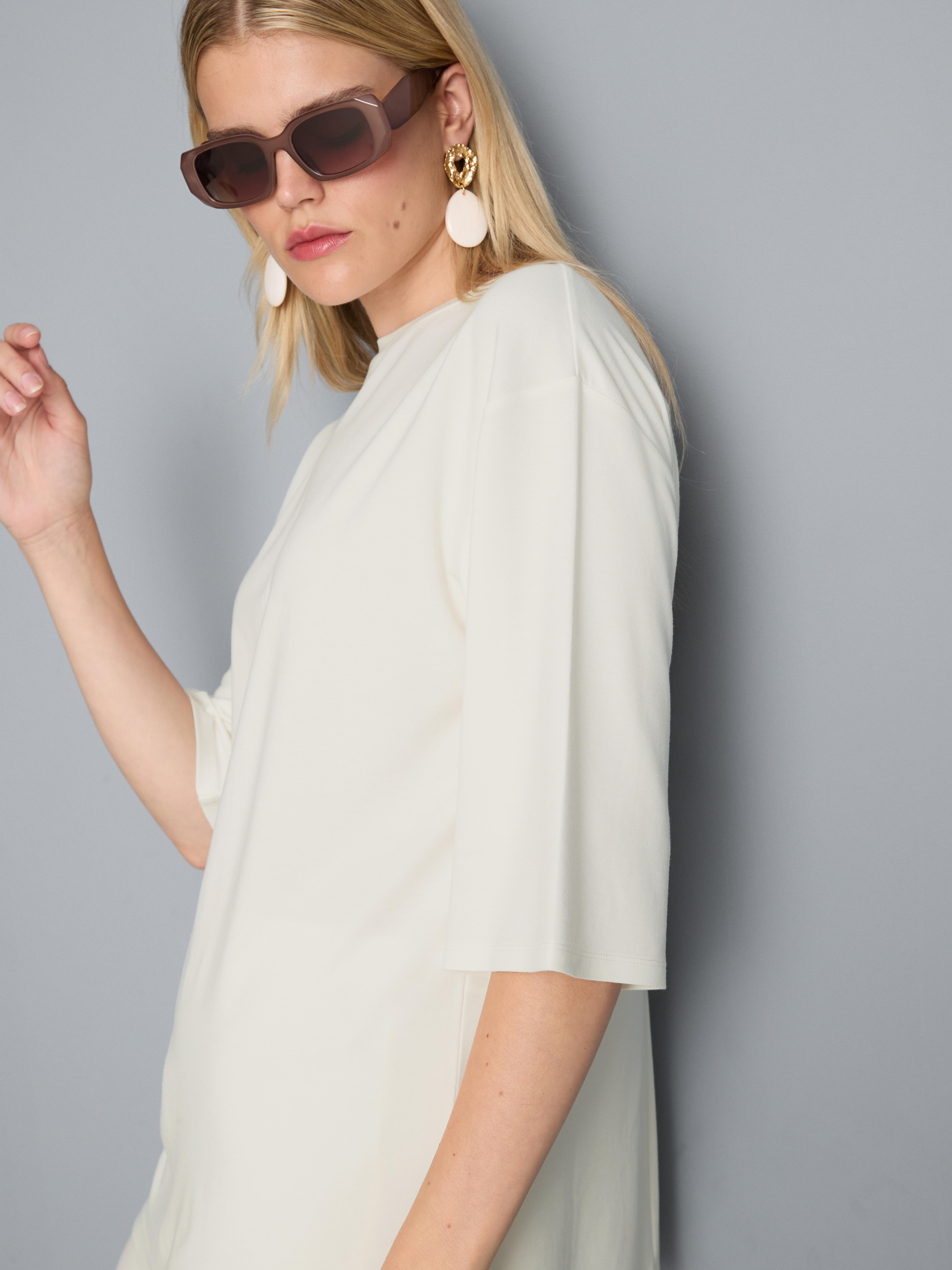 Jersey T-shirt met relaxte pasvorm
